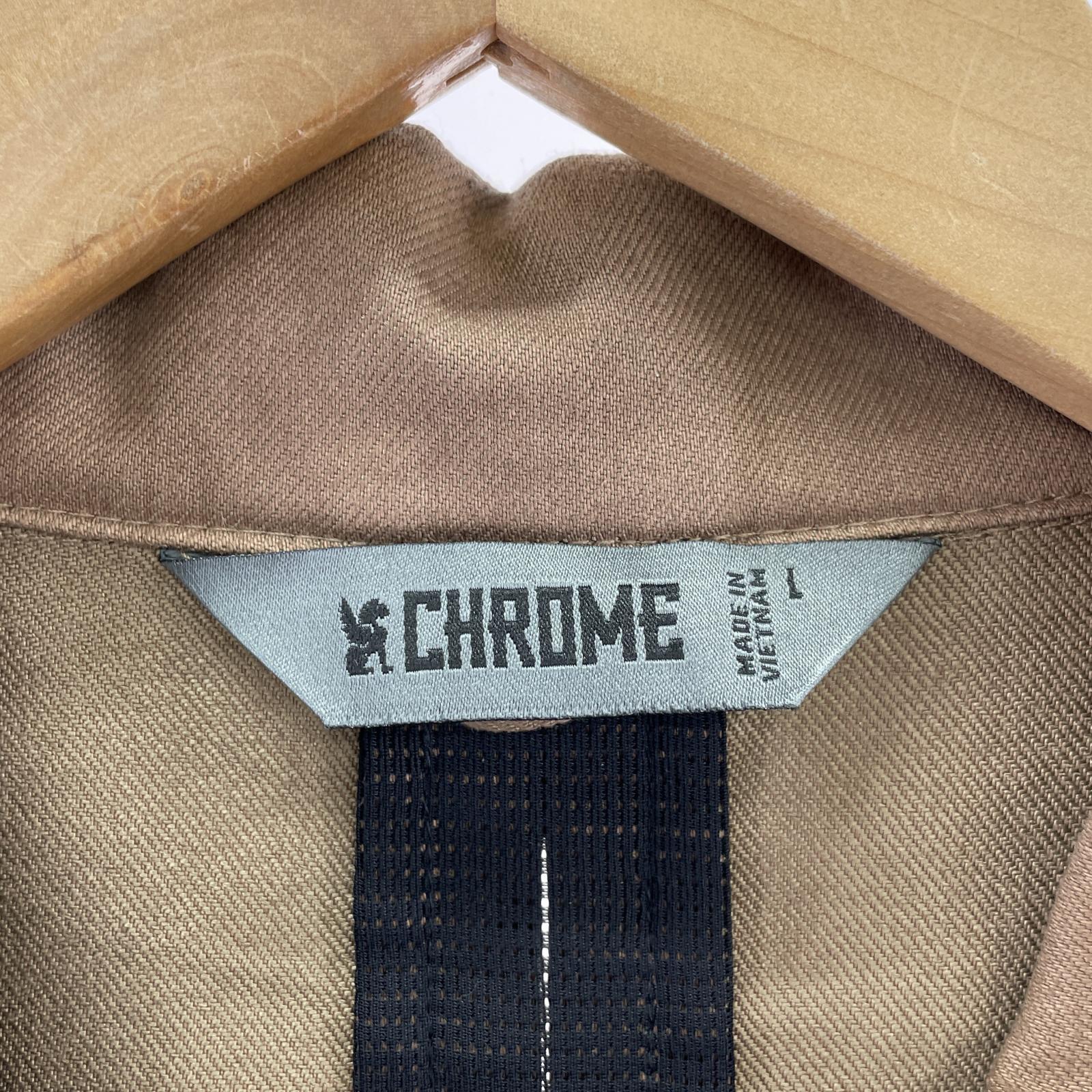 その他アウター CHROME コットンジャケット ブラウン (L) L ブラウン