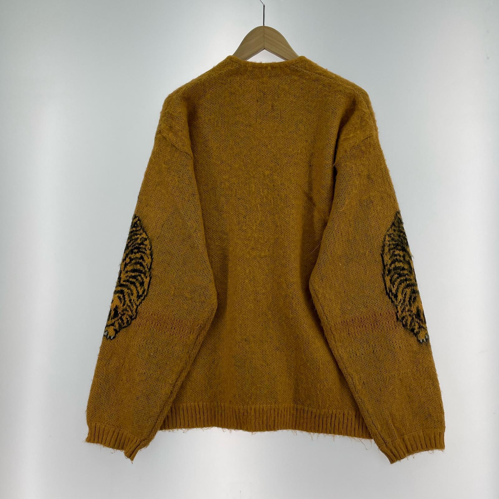 その他トップス with Cloveru 60s SHAGGY JACQUARD CARDIGAN M ブラウン