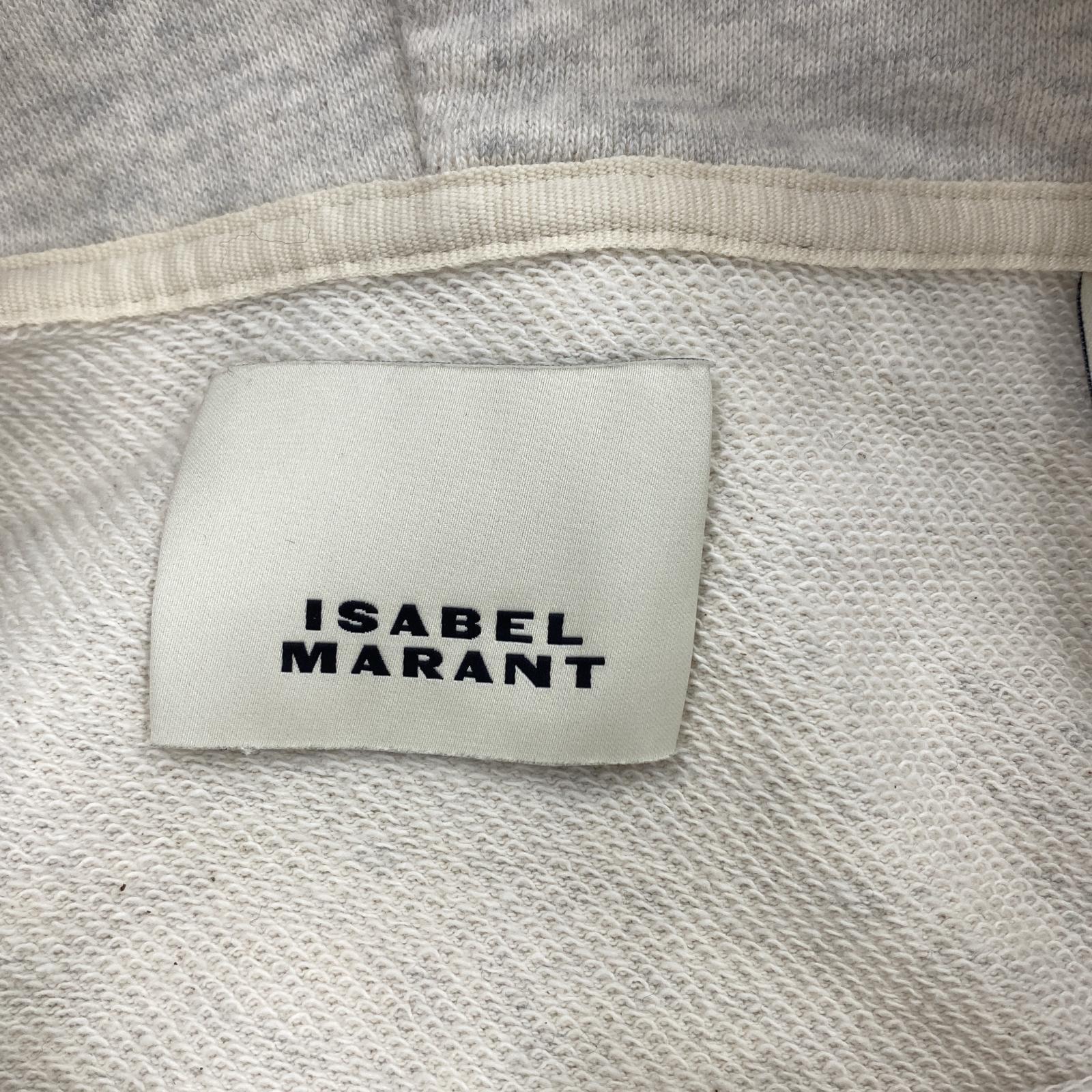 その他トップス ISABEL MARANT 胸刺繍パーカー 34 34 グレー