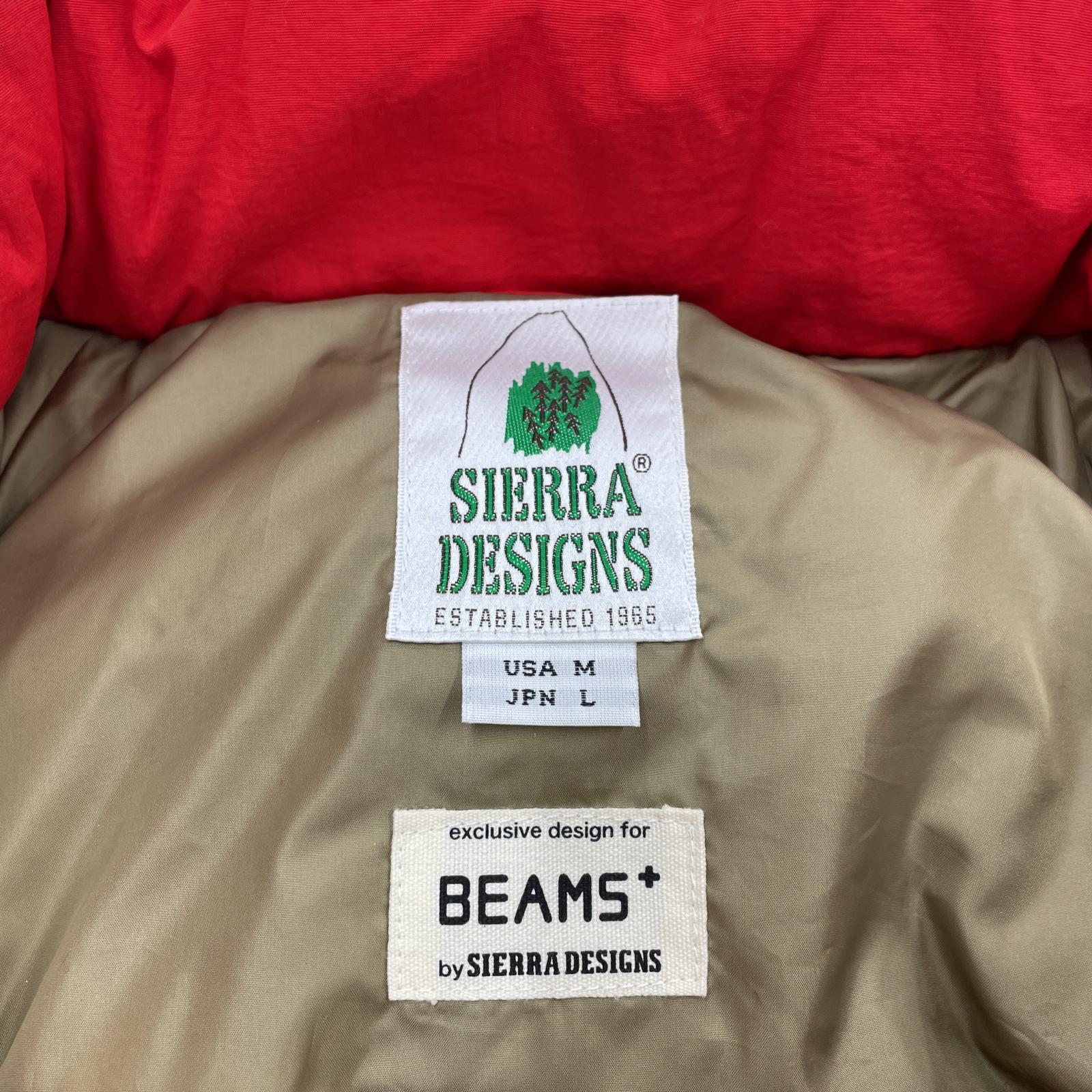 その他アウター SIERRA DESIGNS ダウンジャケット M M レッド