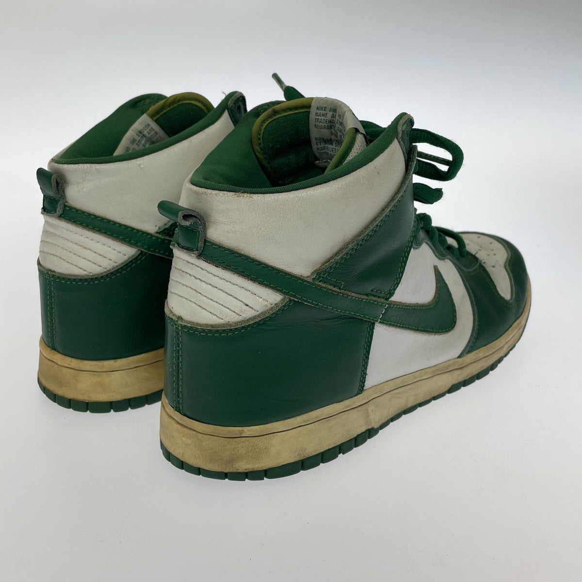 スニーカー NIKE DUNK HIGH WHITE/cetic 28.5cm 28.5cm (US10 1/2 UK10 EU47)