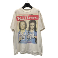 半袖Tシャツ 90s 90s NATURAL BORN KILLERS ムービープリントTee XL ホワイト 1994年 giantタグ LL ホワイト