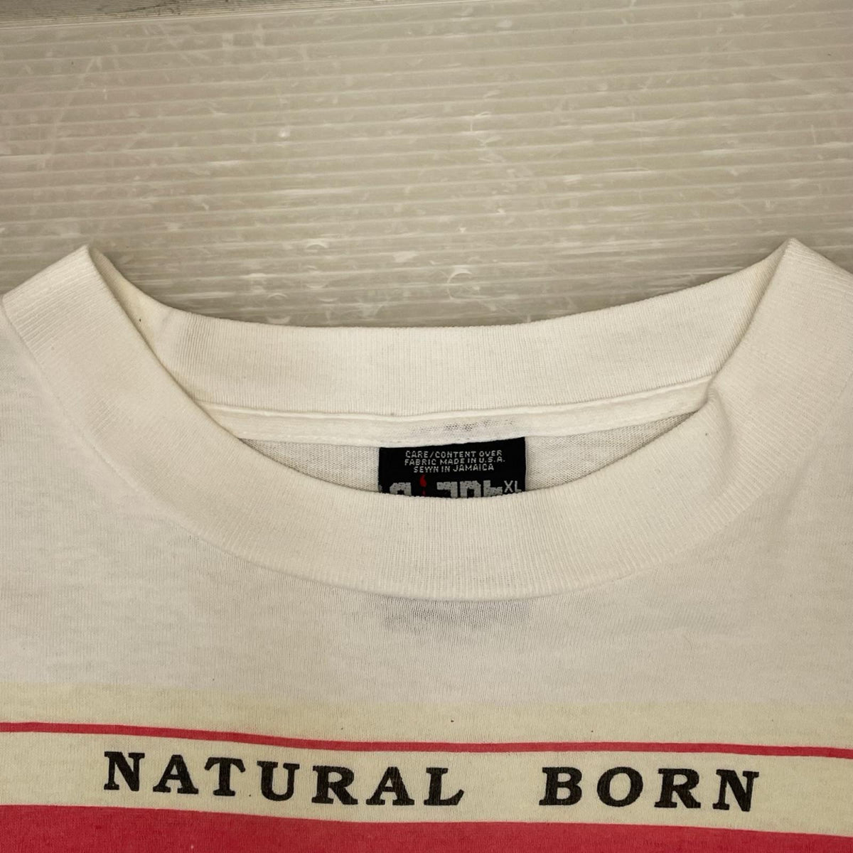 半袖Tシャツ 90s 90s NATURAL BORN KILLERS ムービープリントTee XL ホワイト 1994年 giantタグ LL ホワイト
