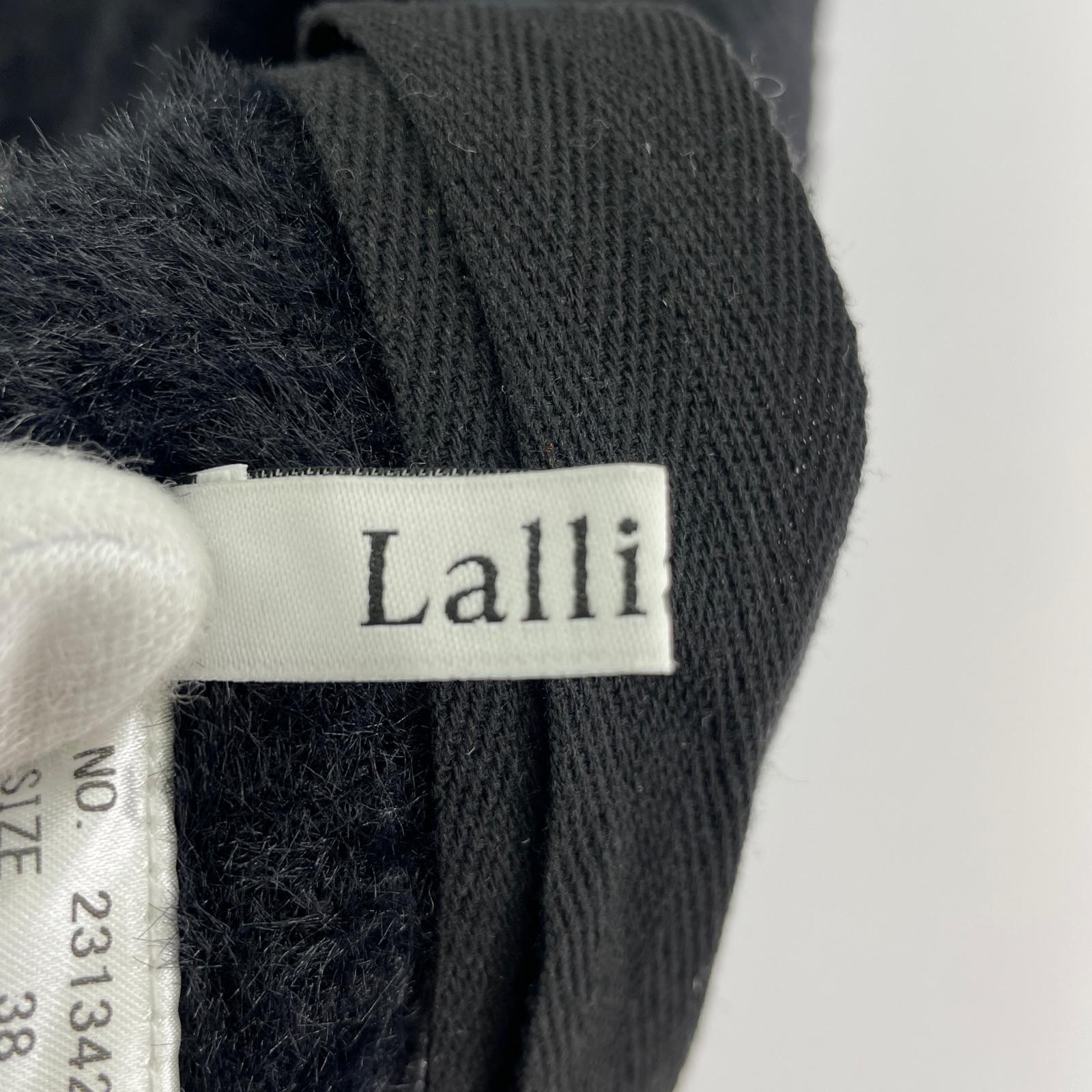 その他トップス Lallia Mu シャギーニットベスト 38 38 ブラック