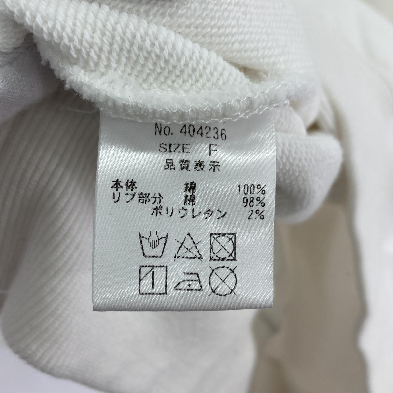 その他トップス CYAN TOKYO シームレスドルマンスウェット WHT フリー ホワイト
