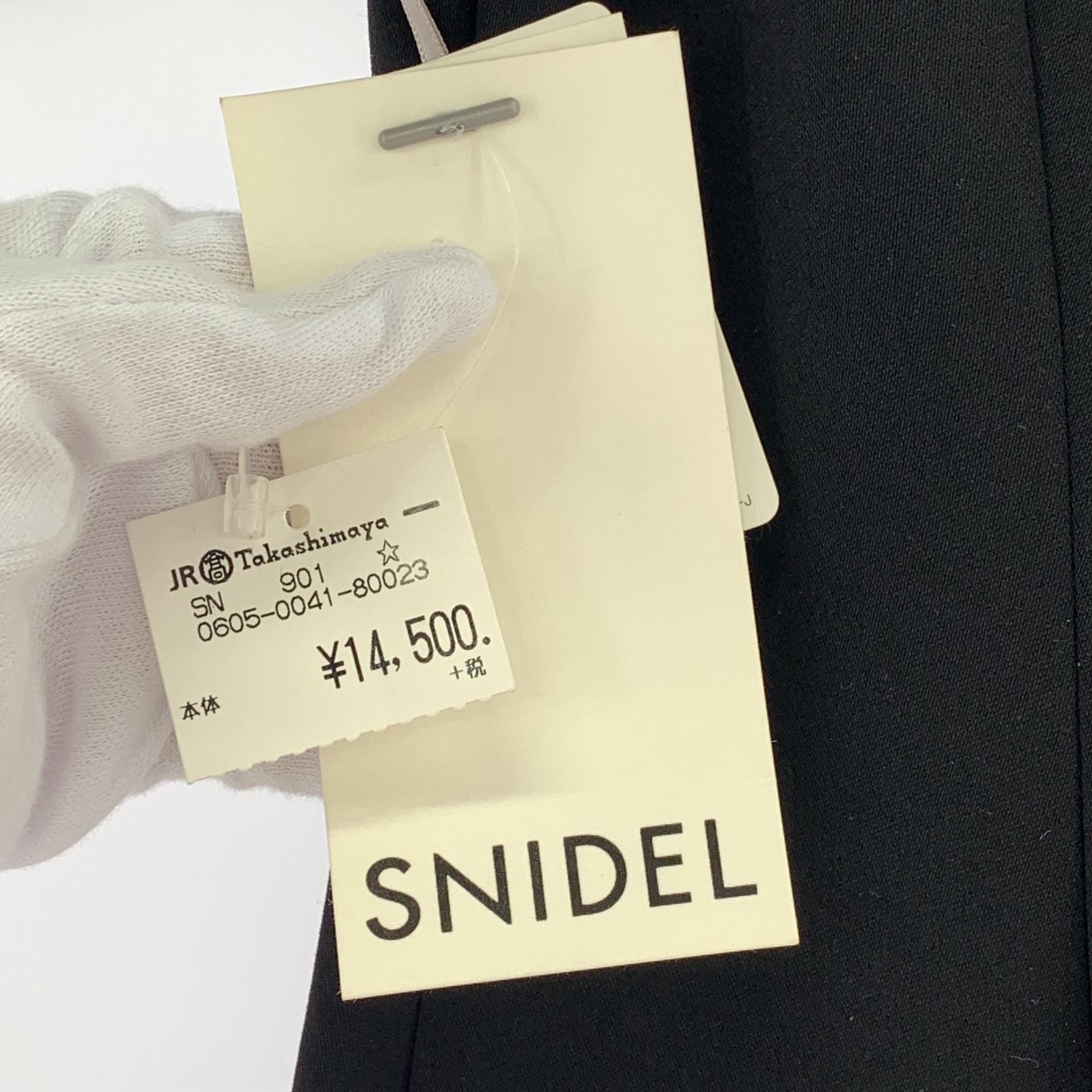 ワンピース snidel レースワンピース/ブラック ブラック