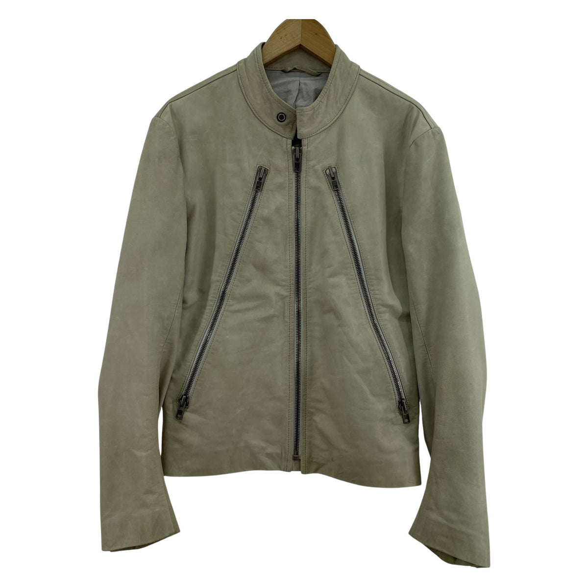 その他アウター MAISON MARTIN MARGIELA 09SS 5ジップライダース ハノ字ライダース 44 グレー