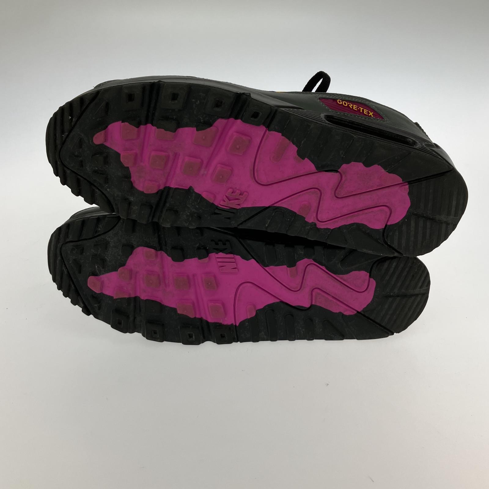 スニーカー NIKE AIR MAX 90 GTX BLK YEL (26.5) 26.5cm (US8 1/2 UK8 EU43) ブラック