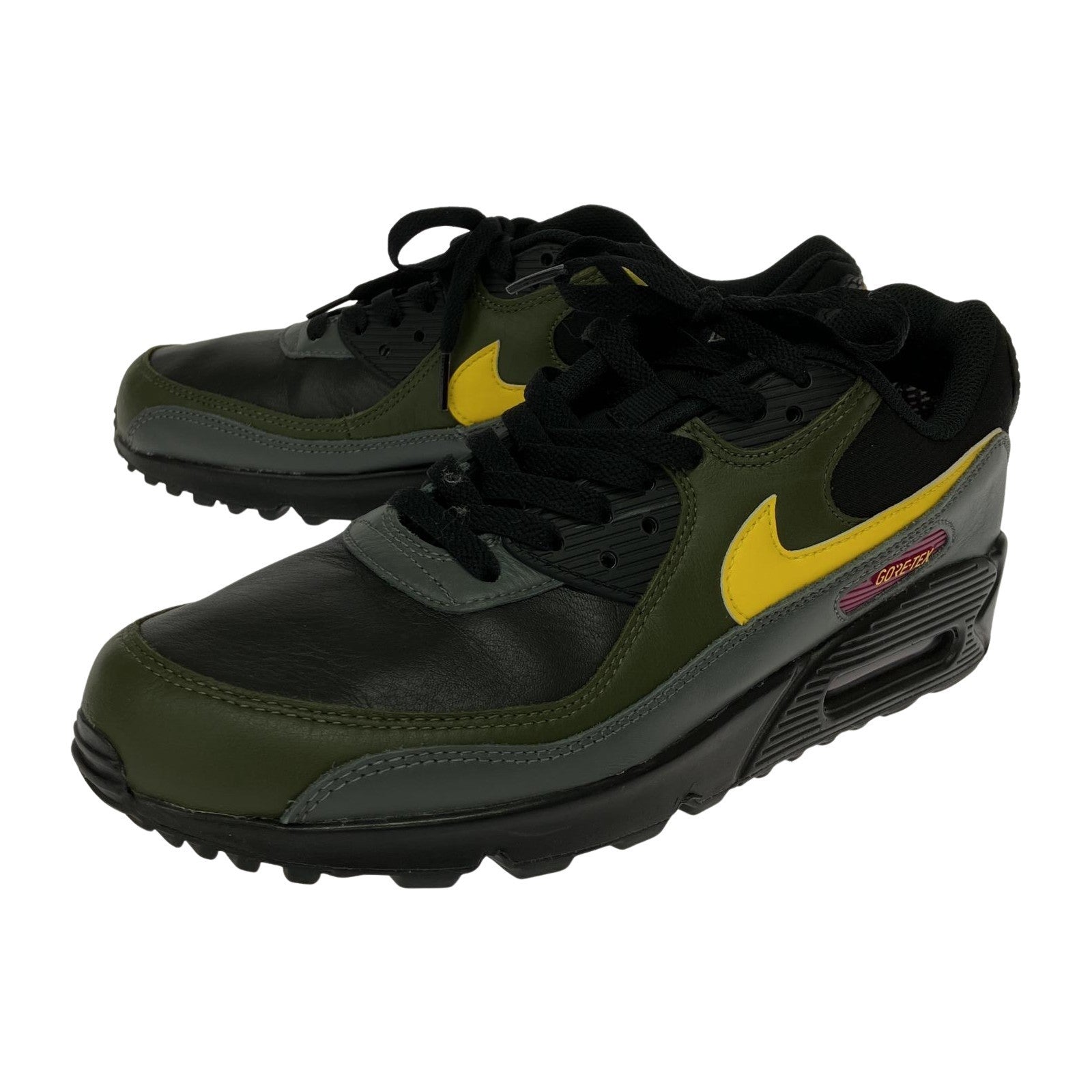 スニーカー NIKE AIR MAX 90 GTX BLK YEL (26.5) 26.5cm (US8 1/2 UK8 EU43) ブラック
