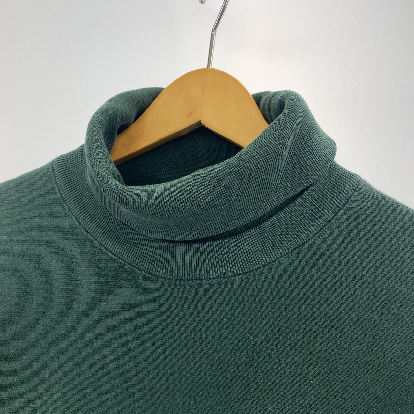 その他トップス Champion N.HOOLYWOOD リバースウィーブ ハイネック スウェットシャツ XL 緑 グリーン