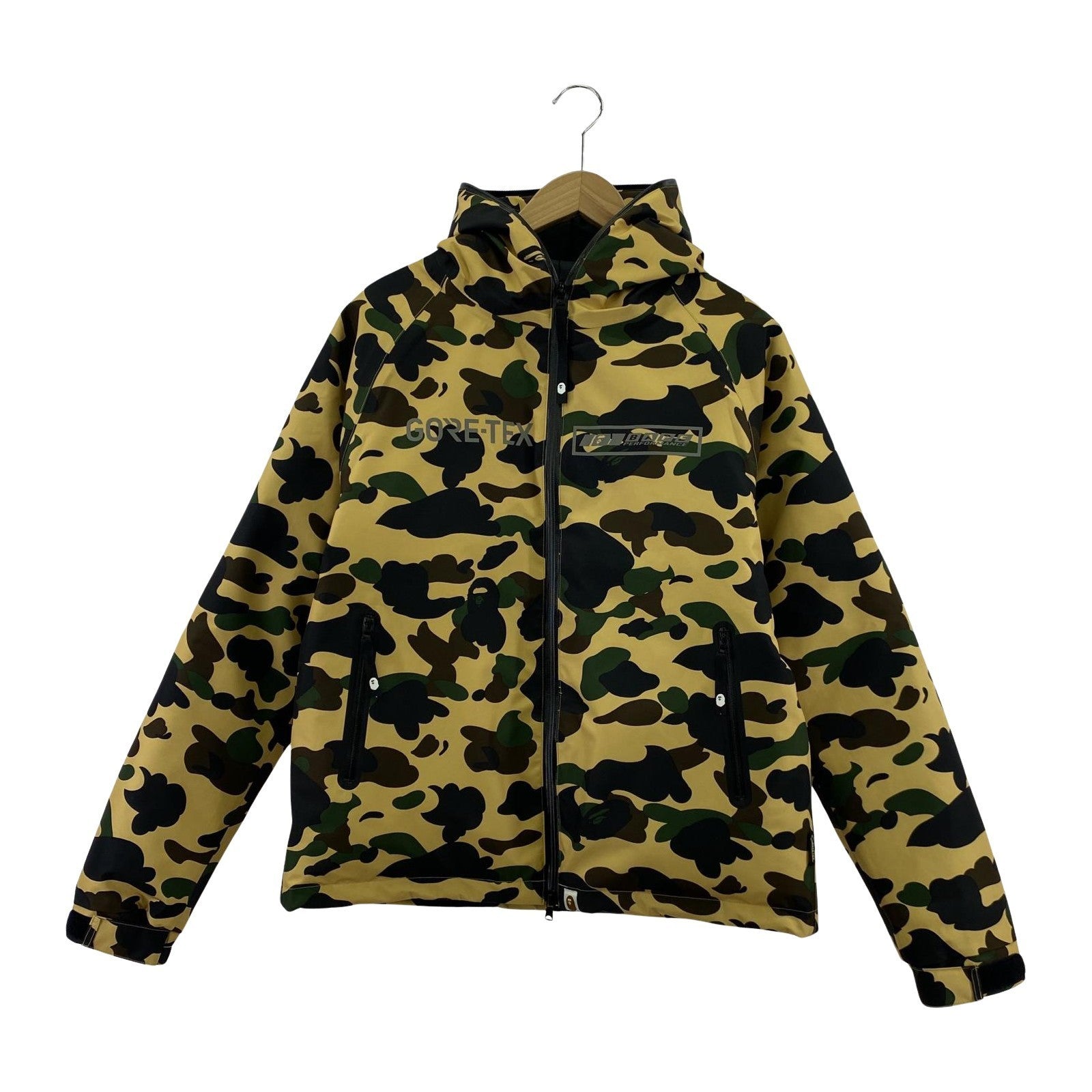ダウンジャケット A BATHING APE GORE-TEX 1ST CAMO HOODIE DOWN JACKET 001HJF701004X (M) M