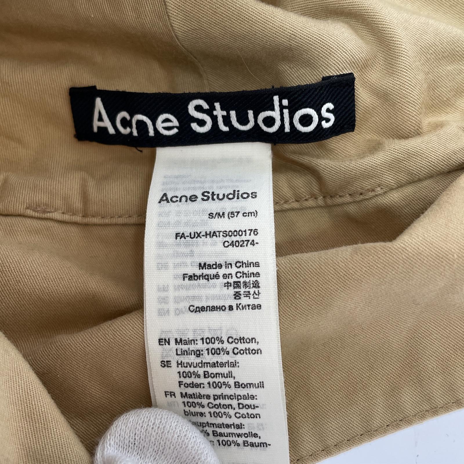 その他帽子 Acne Studios キャップ BEG ベージュ