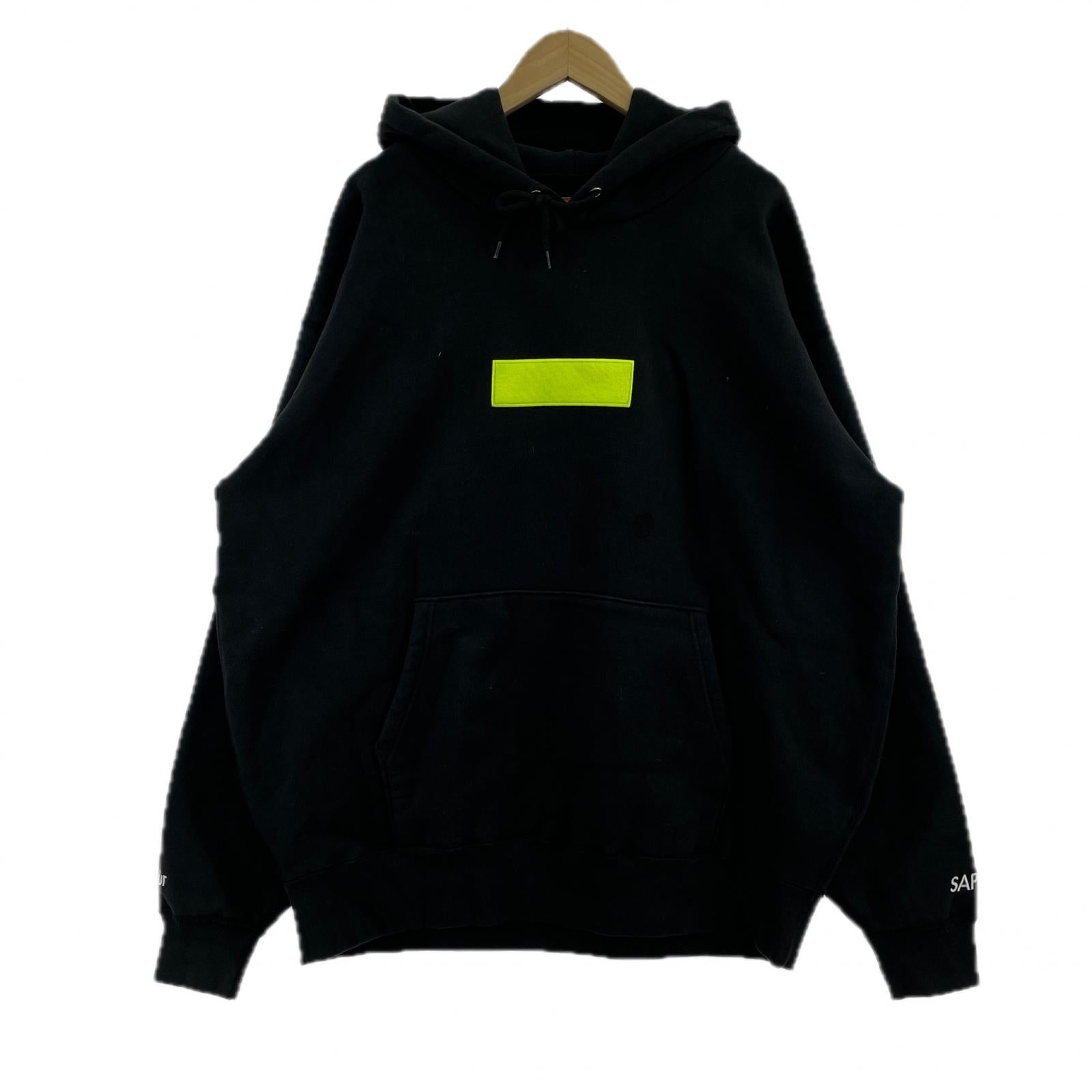 その他トップス SAPeur ボックスワッペン POパーカー 黒 XX ブラック