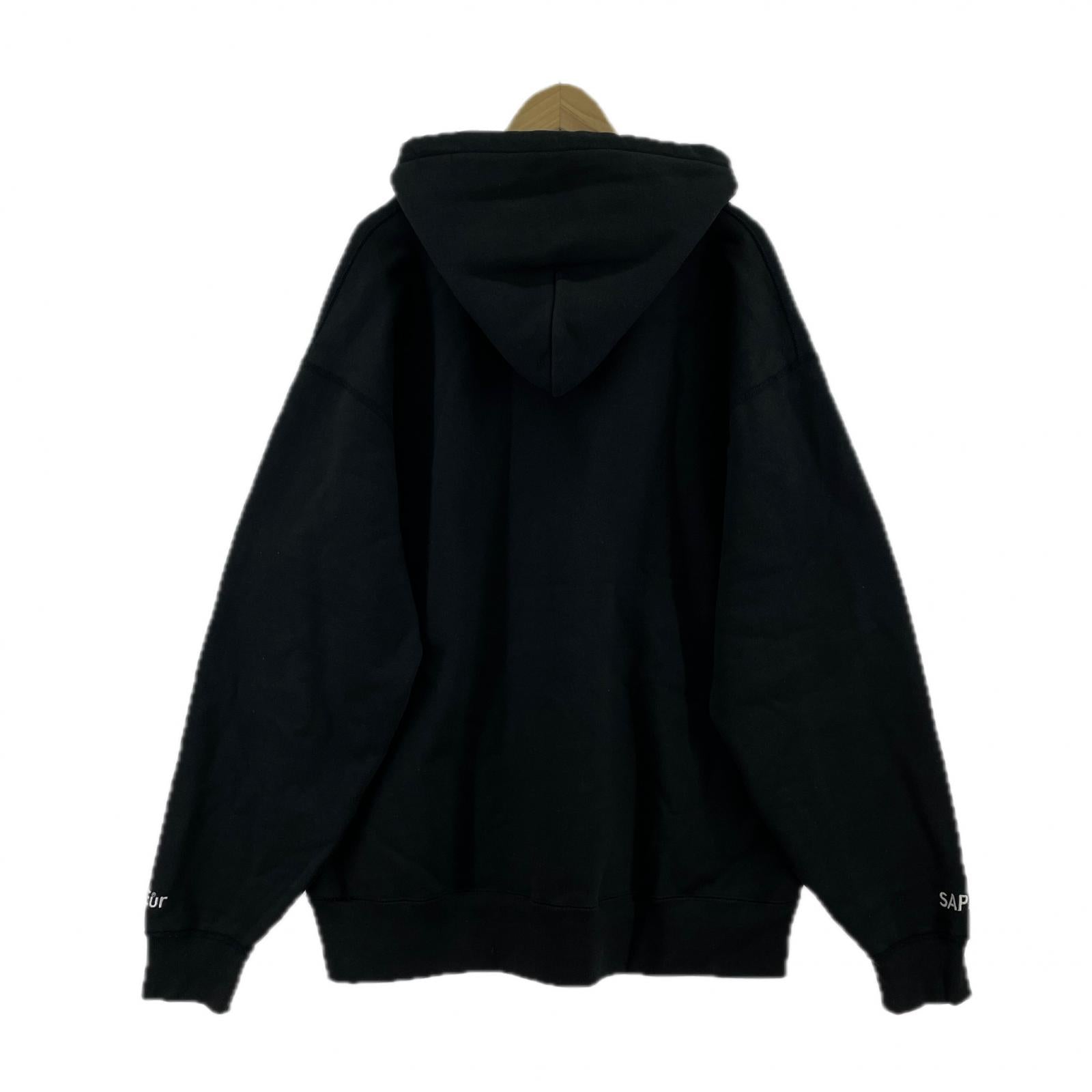 その他トップス SAPeur ボックスワッペン POパーカー 黒 XX ブラック