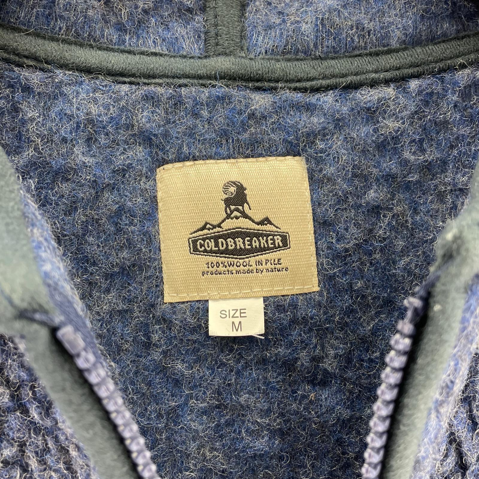 その他アウター COLDBRAKER ボアベスト M BLU M ブルー