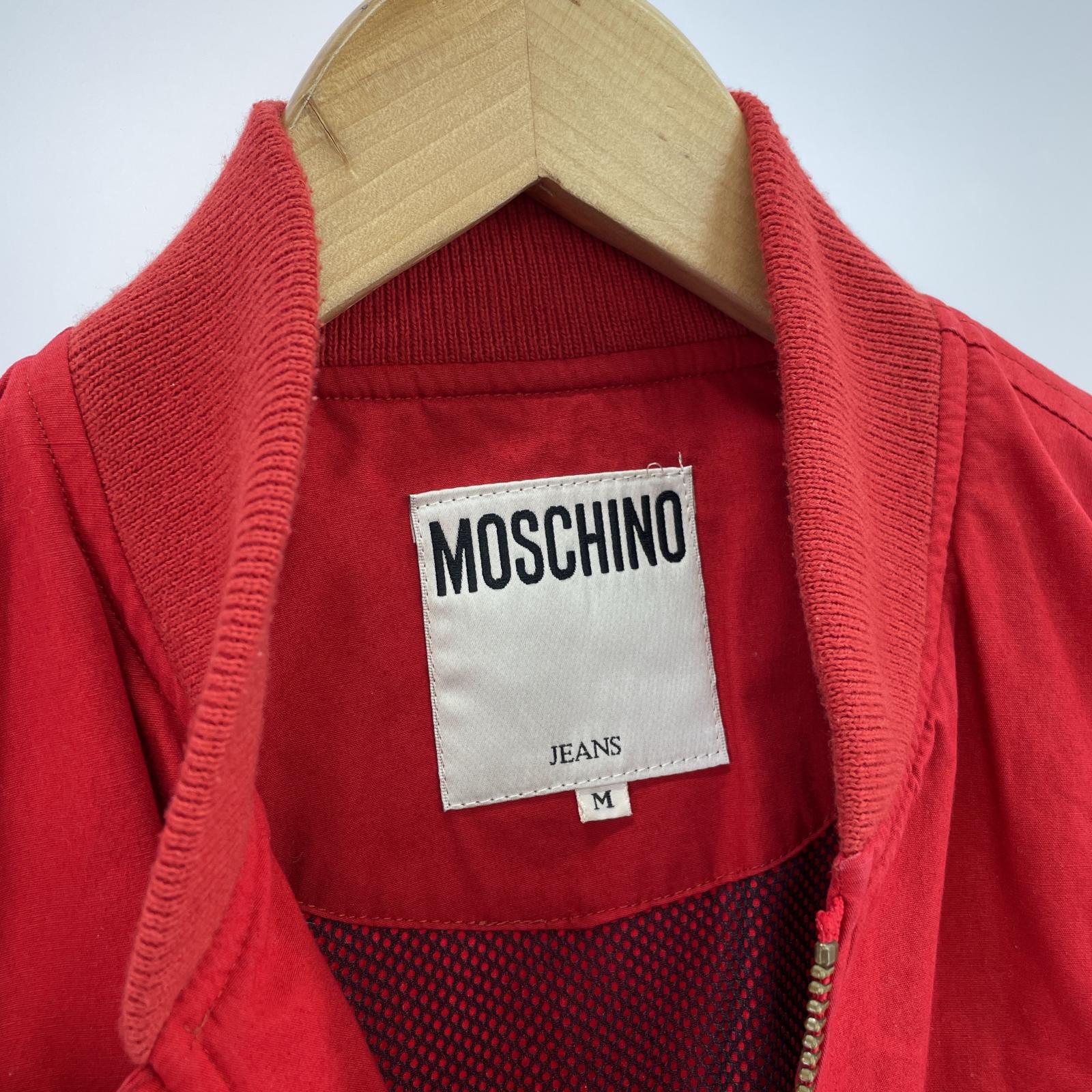その他アウター MOSCHINO JEANS 80s ブルゾン 赤 M