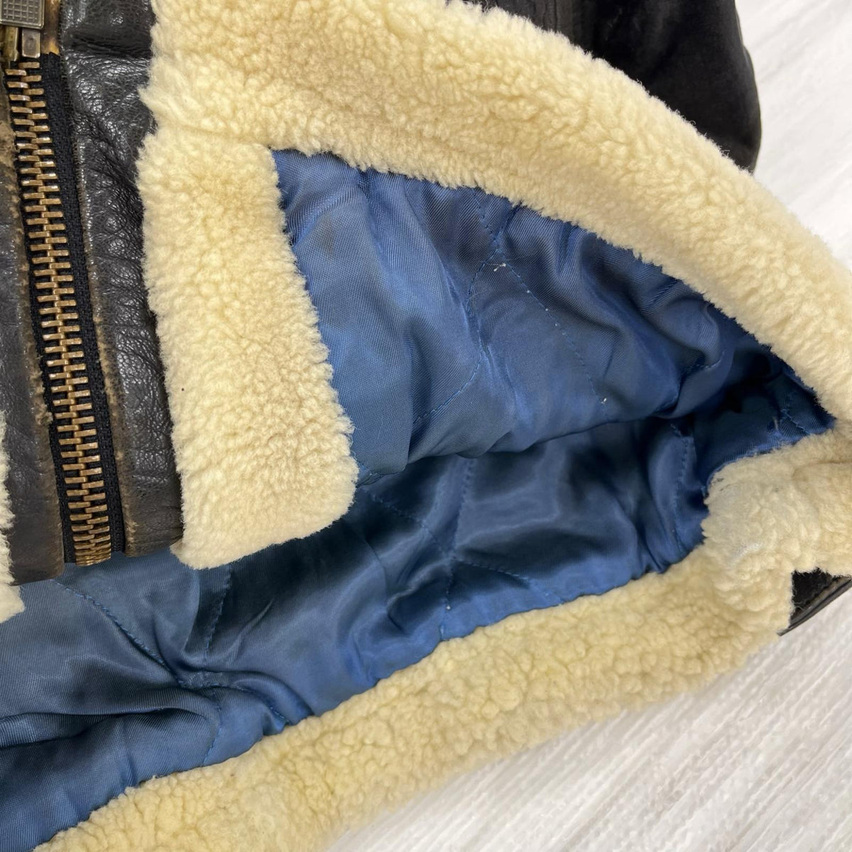 その他アウター OLD・VINTAGE essebi イタリア製 ムートンジャケット ブラック