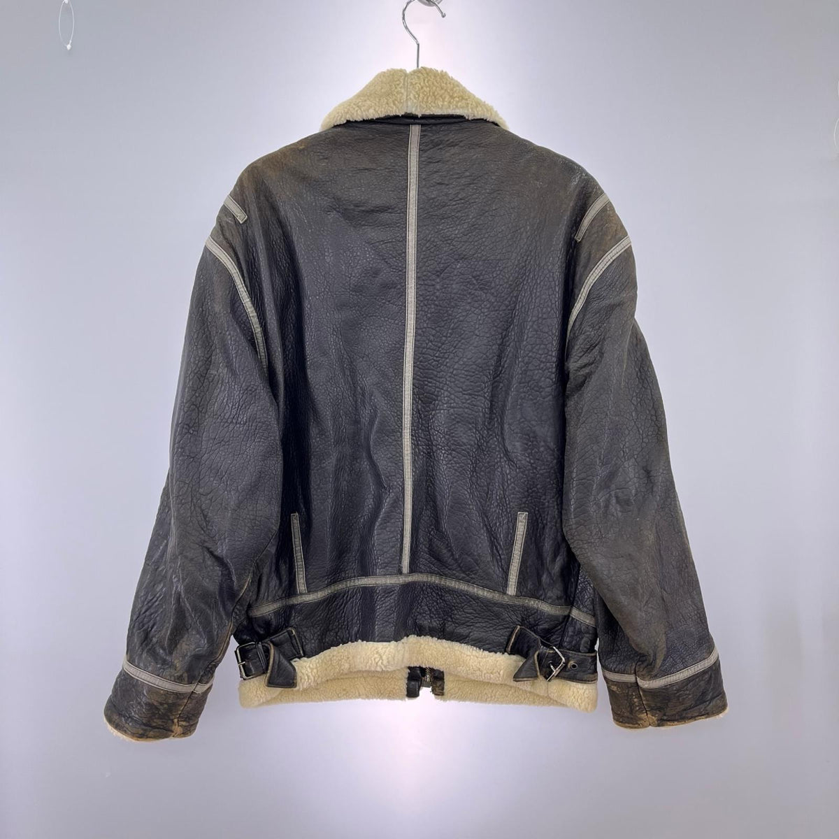 その他アウター OLD・VINTAGE essebi イタリア製 ムートンジャケット ブラック