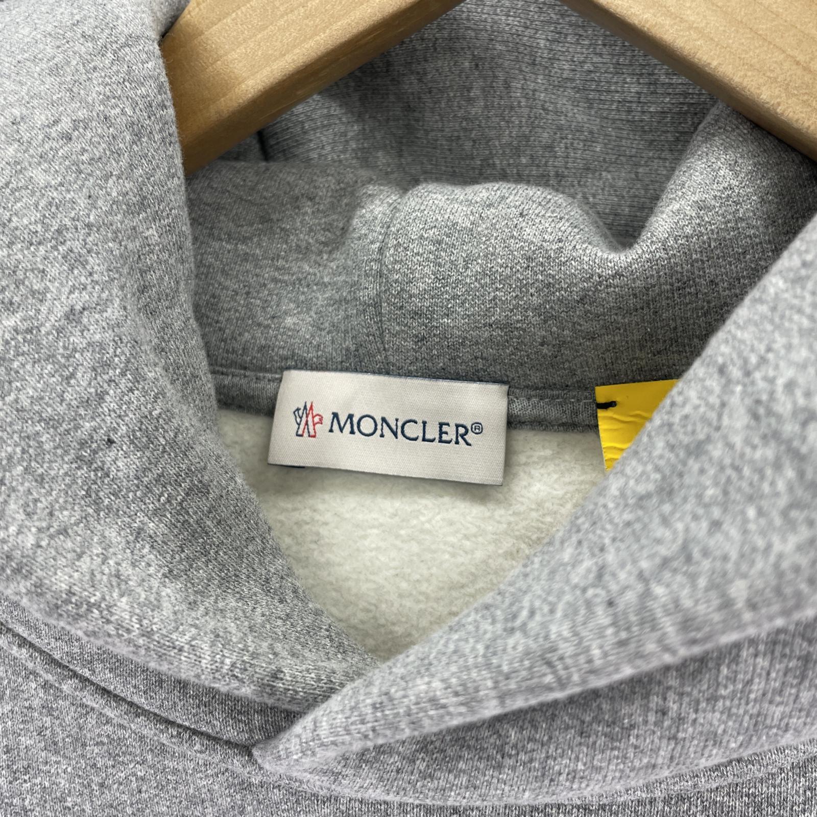 その他アウター MONCLER×ROC NATION PATCH HOODI L グレー