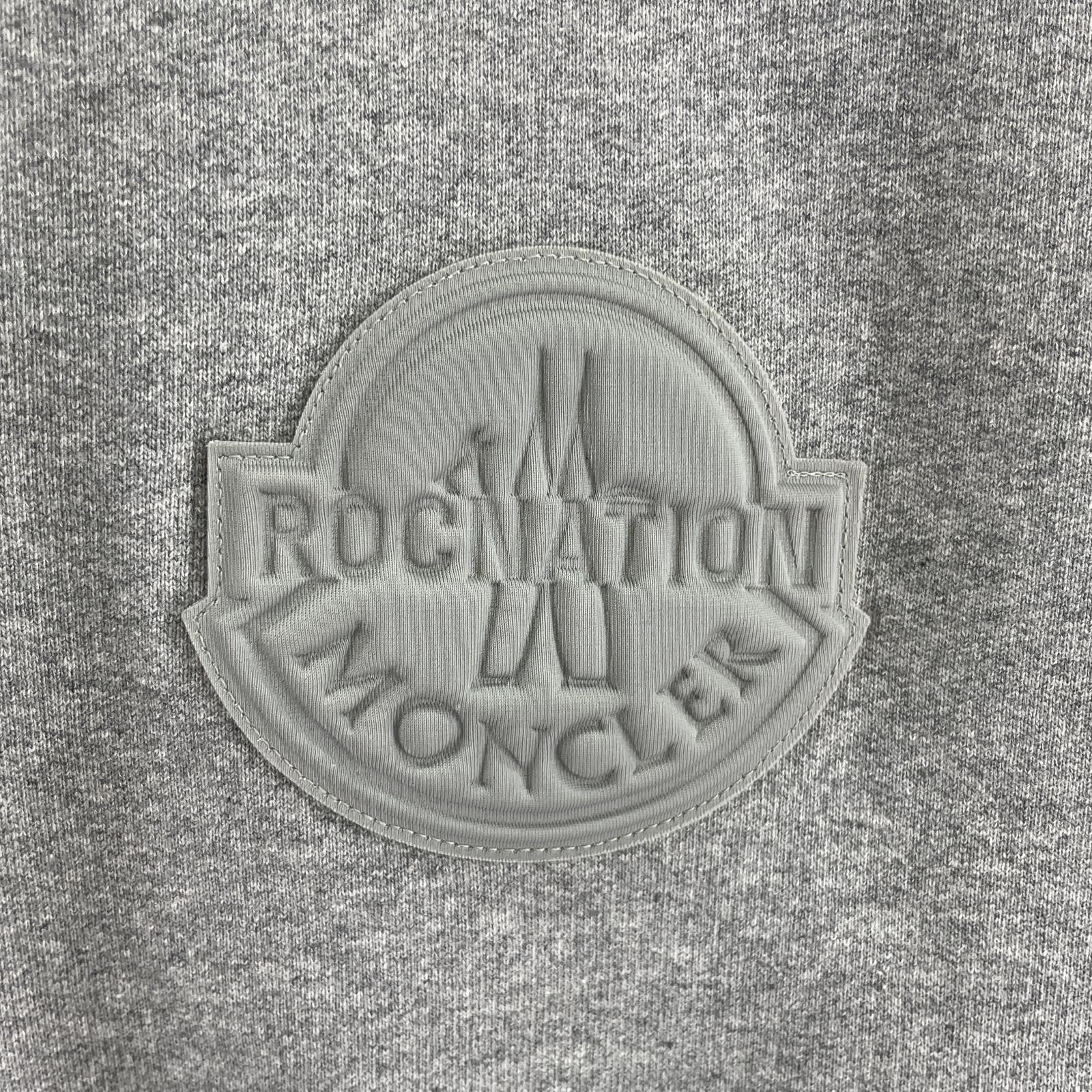 その他アウター MONCLER×ROC NATION PATCH HOODI L グレー