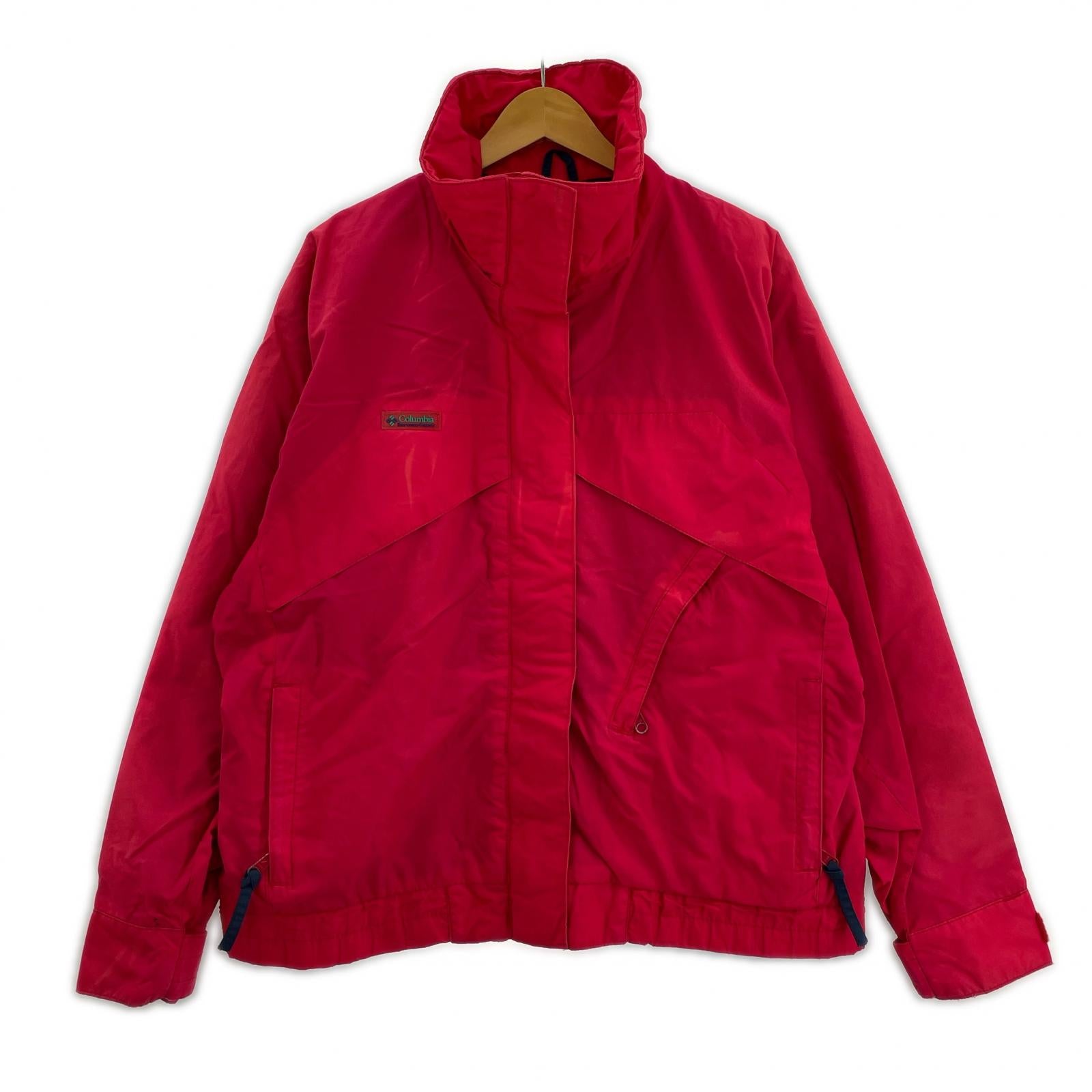 その他アウター 90s Columbia ナイロンジャケット レッド L レッド