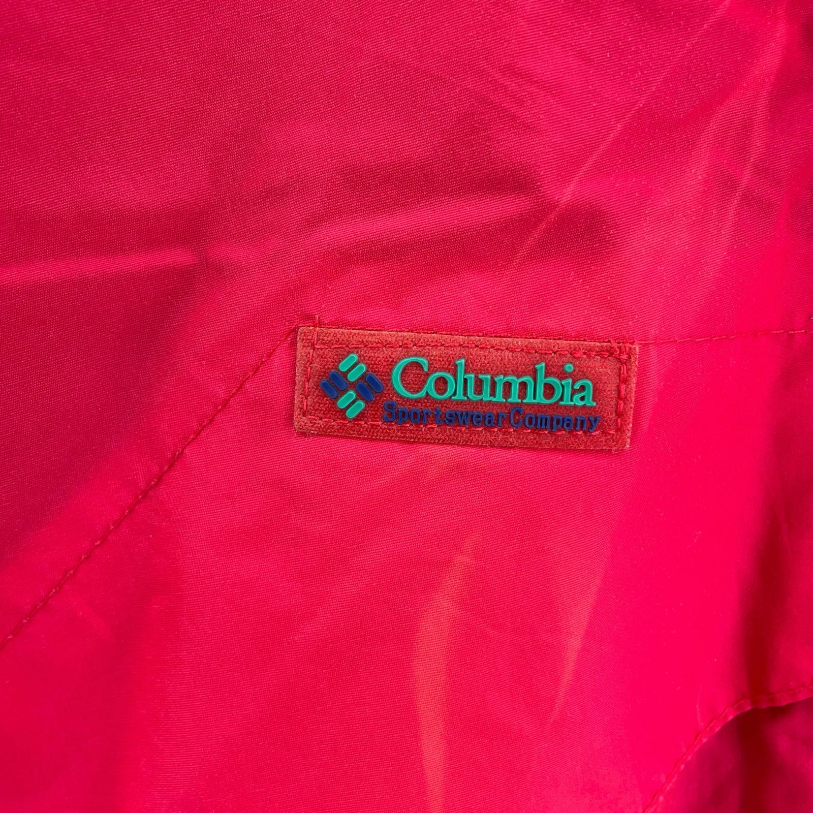 その他アウター 90s Columbia ナイロンジャケット レッド L レッド