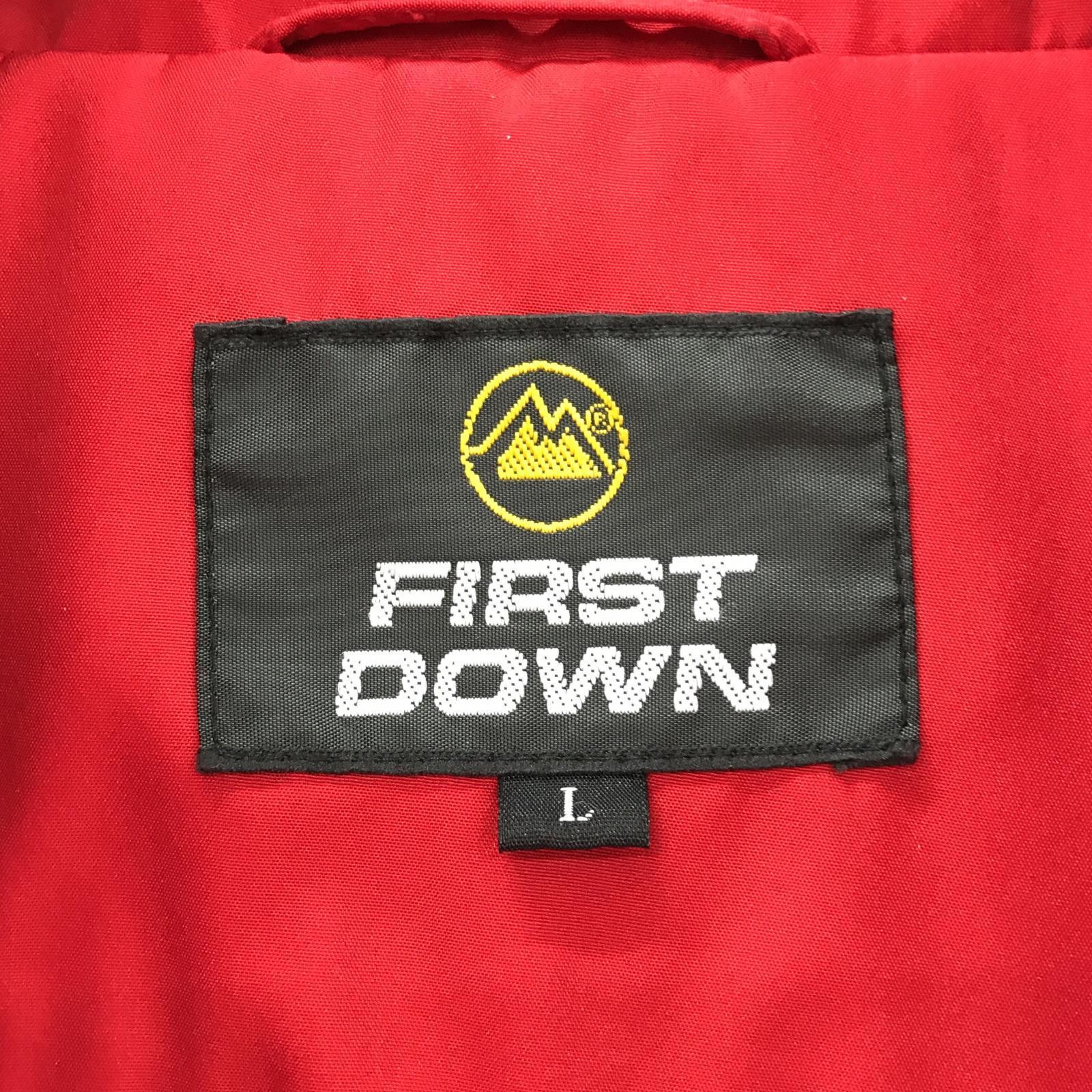 その他アウター FIRST DOWN 裏フリースジャケット レッド (L) L レッド