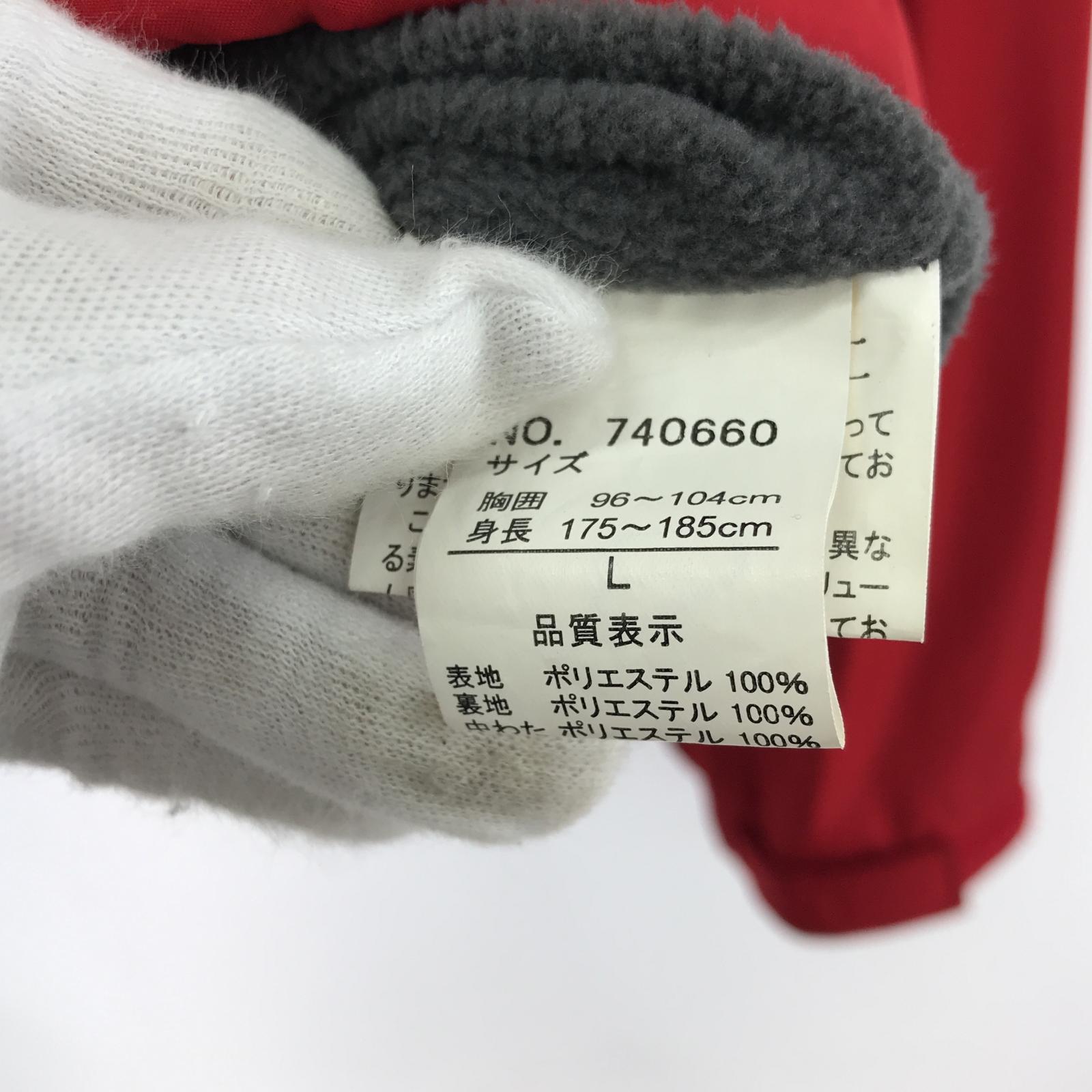 その他アウター FIRST DOWN 裏フリースジャケット レッド (L) L レッド