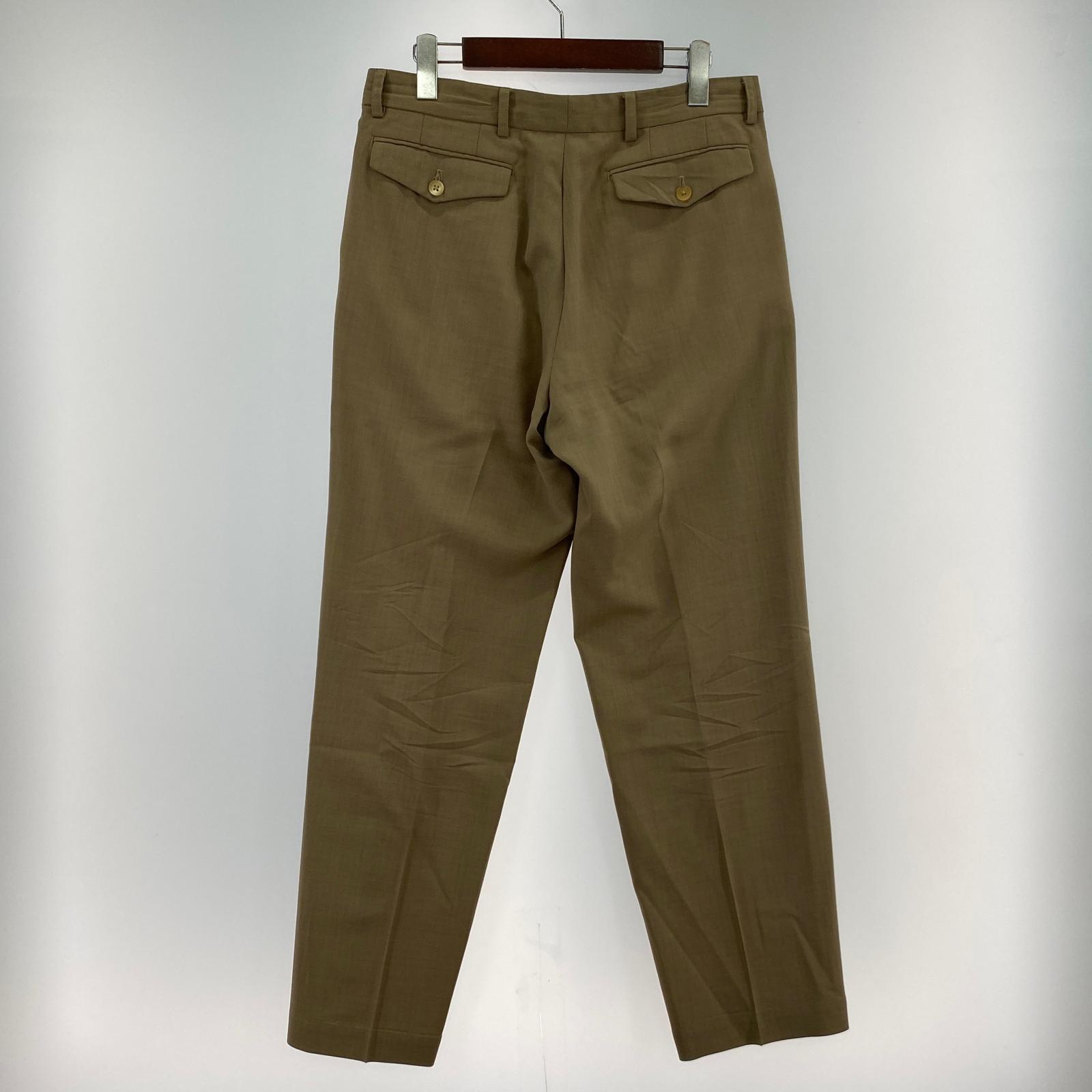その他ボトムス holk センタープレス/ウールスラックス ベージュ 3 ベージュ