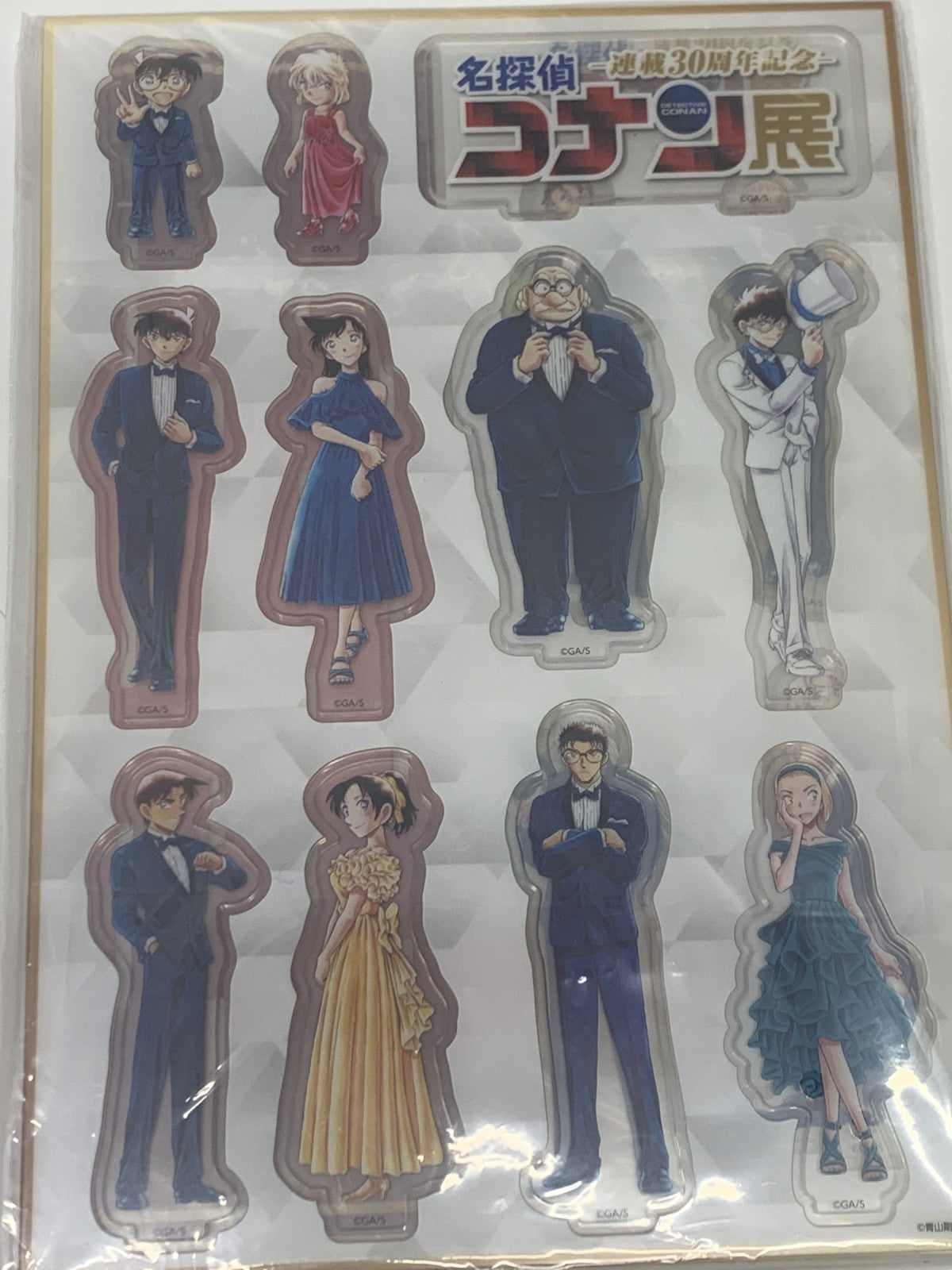名探偵コナン展 アクリルジオラマセット フィギュア/グッズ