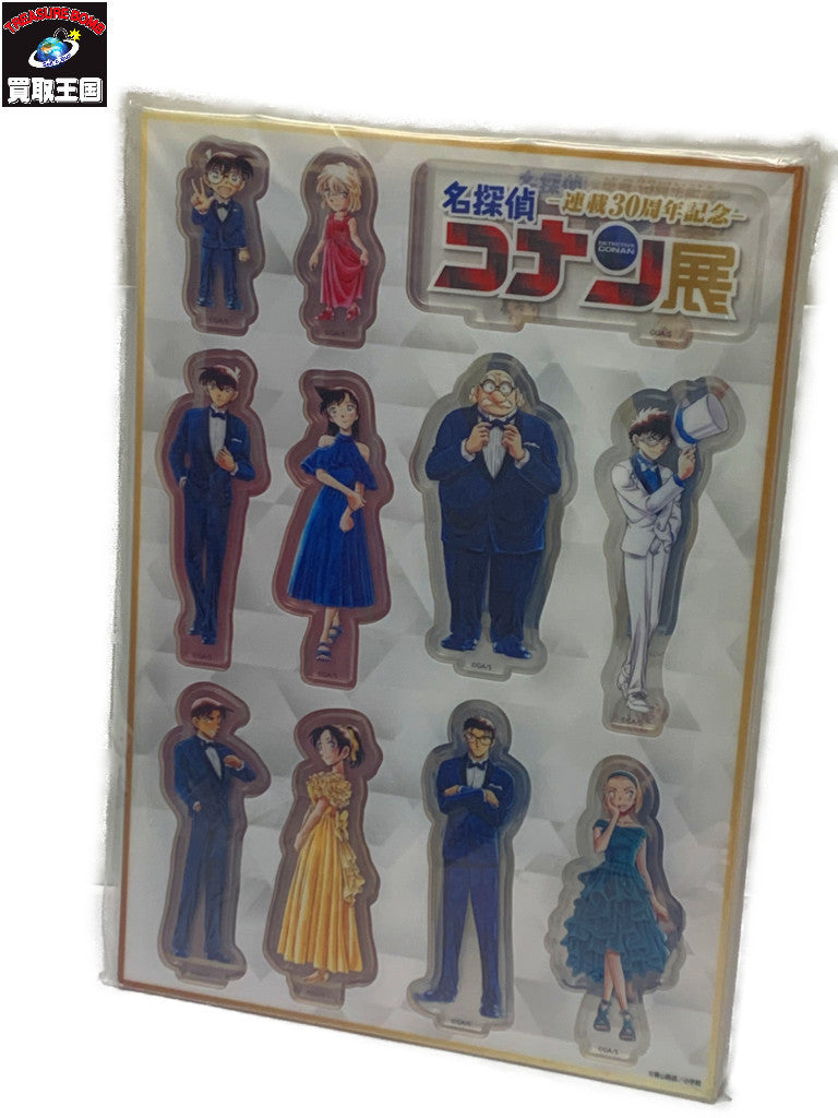 名探偵コナン展 アクリルジオラマセット フィギュア/グッズ