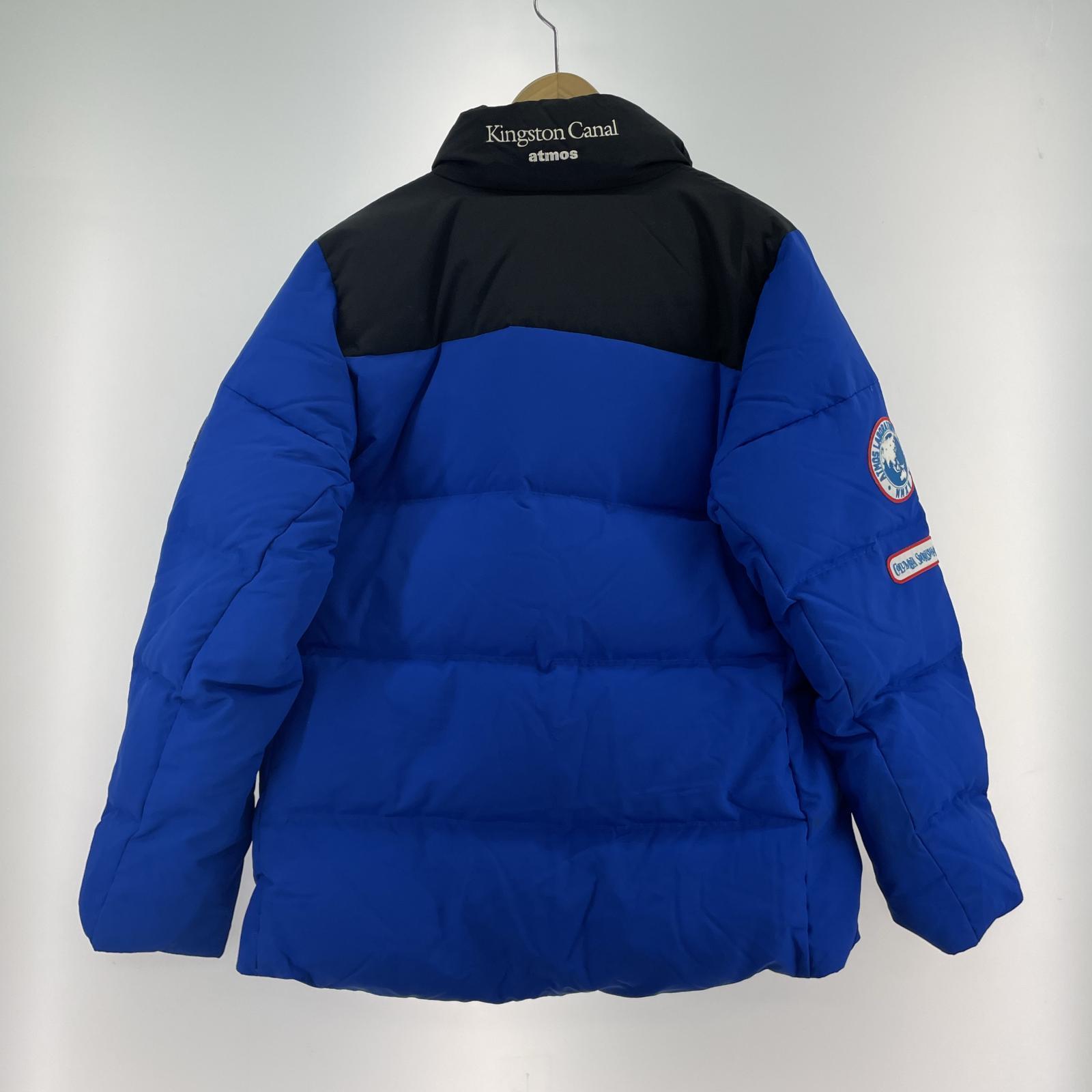 その他アウター Columbia ATMOS ダウンジャケット M 青 黒 M