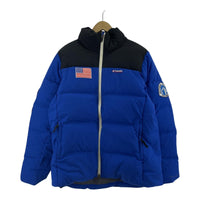 その他アウター Columbia ATMOS ダウンジャケット M 青 黒 M