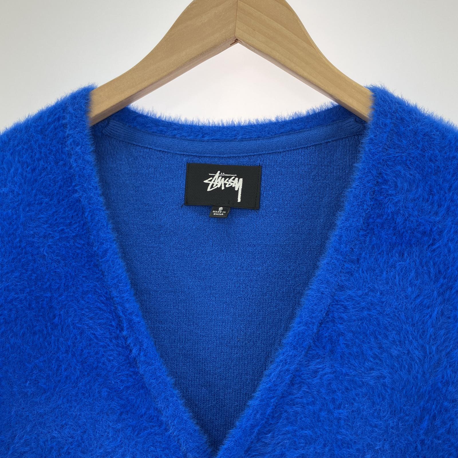 カーディガン 24SS Shaggy Cardigan S BLU S ブルー