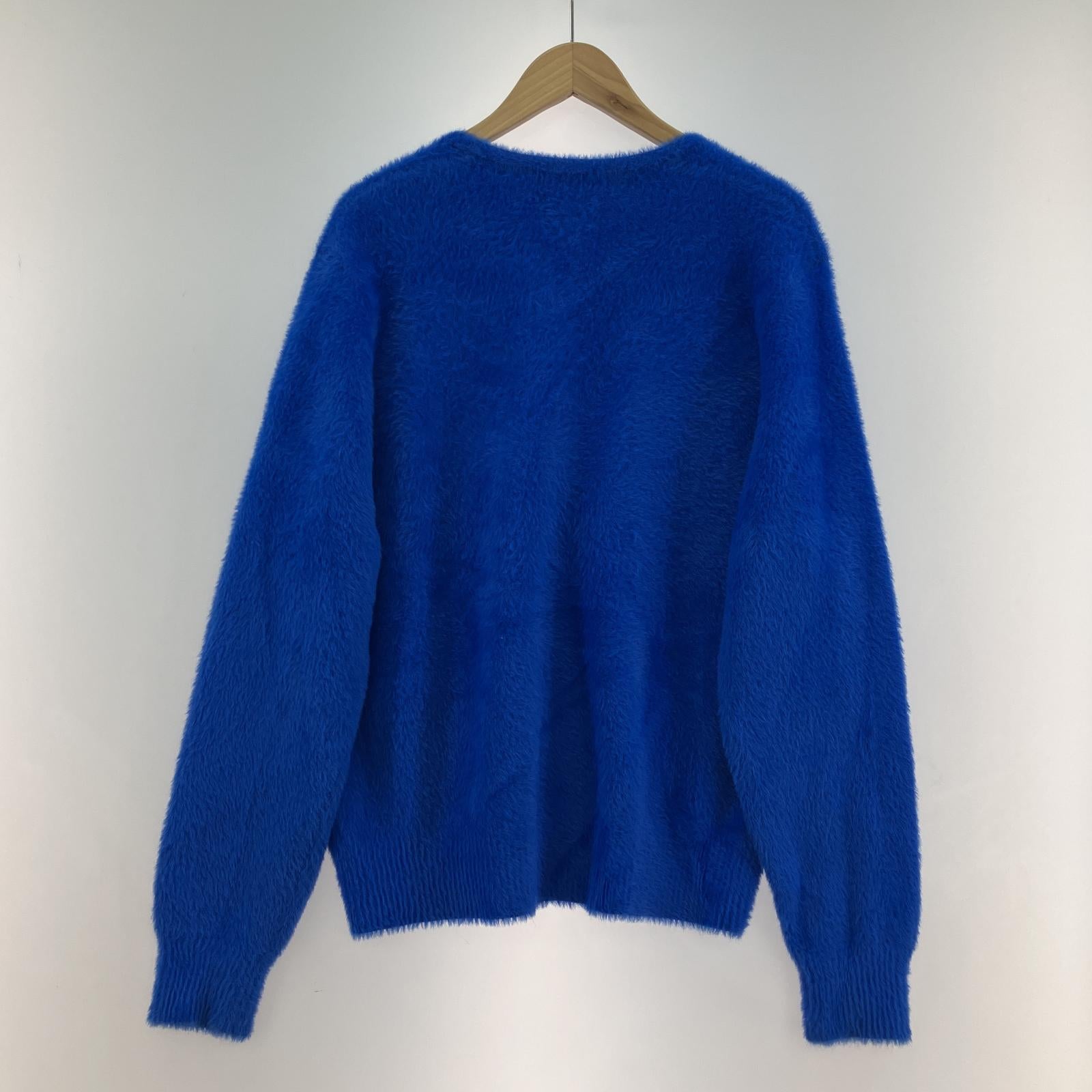 カーディガン 24SS Shaggy Cardigan S BLU S ブルー