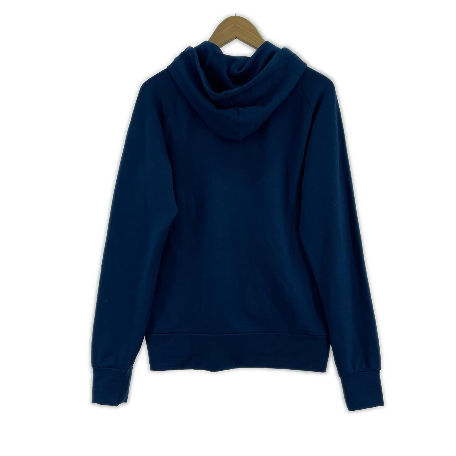 その他トップス icebreaker L/Sジップパーカー S BLU S ブルー