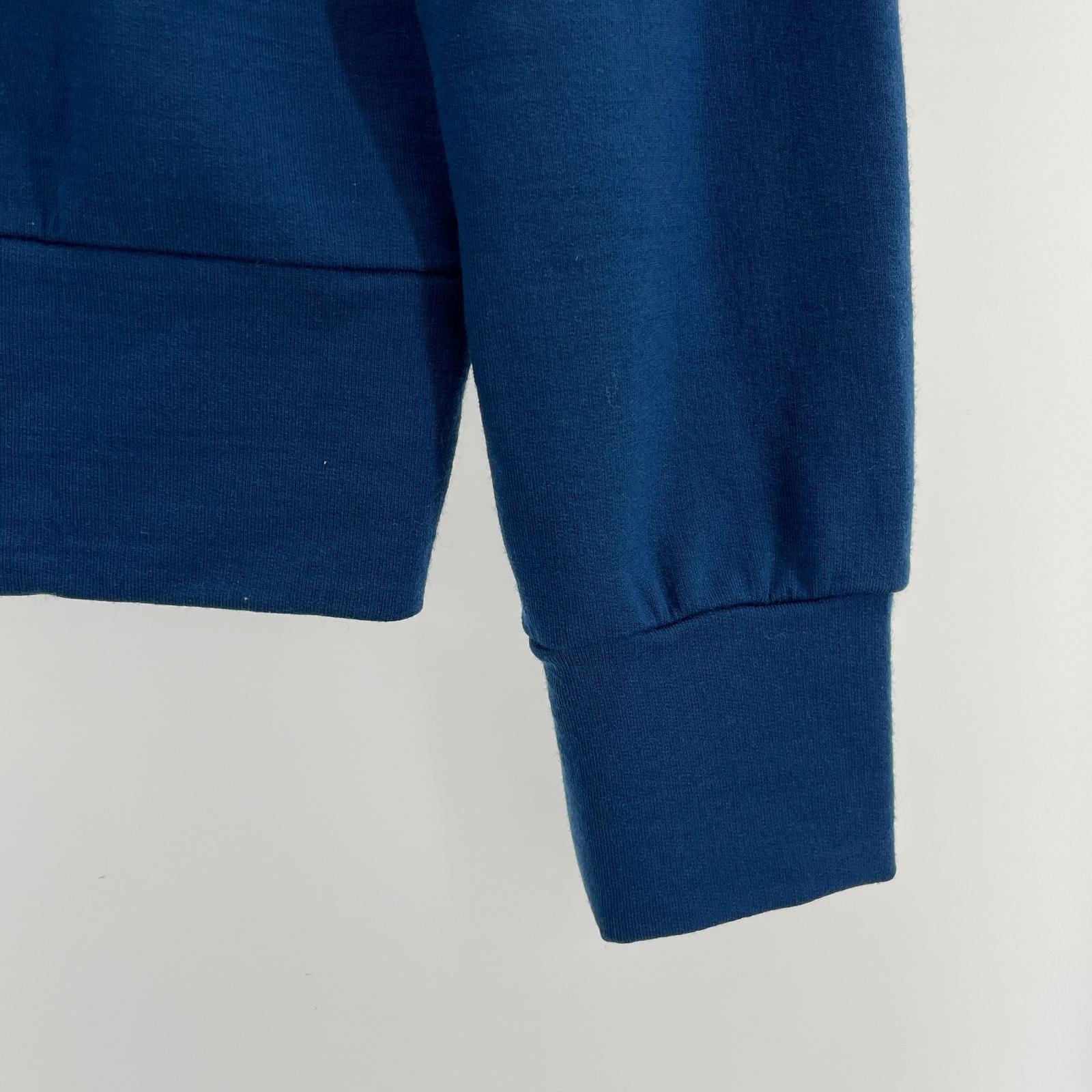 その他トップス icebreaker L/Sジップパーカー S BLU S ブルー