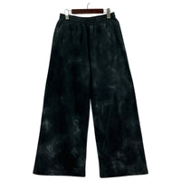 その他ボトムス ensou. Tye-dye Wide Sweat pants ブラック (L) L ブラック