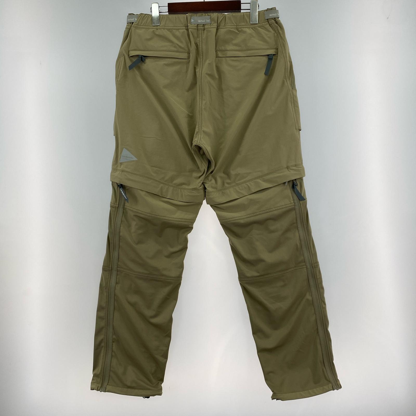 その他ボトムス and wander ナイロン カーゴパンツ ベージュ 4 4 ベージュ