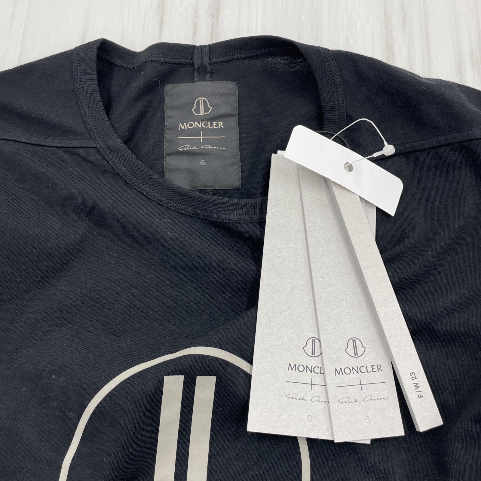 半袖Tシャツ 23AW ×Rick Owens SS LEVEL T-SHIRT S ブラック