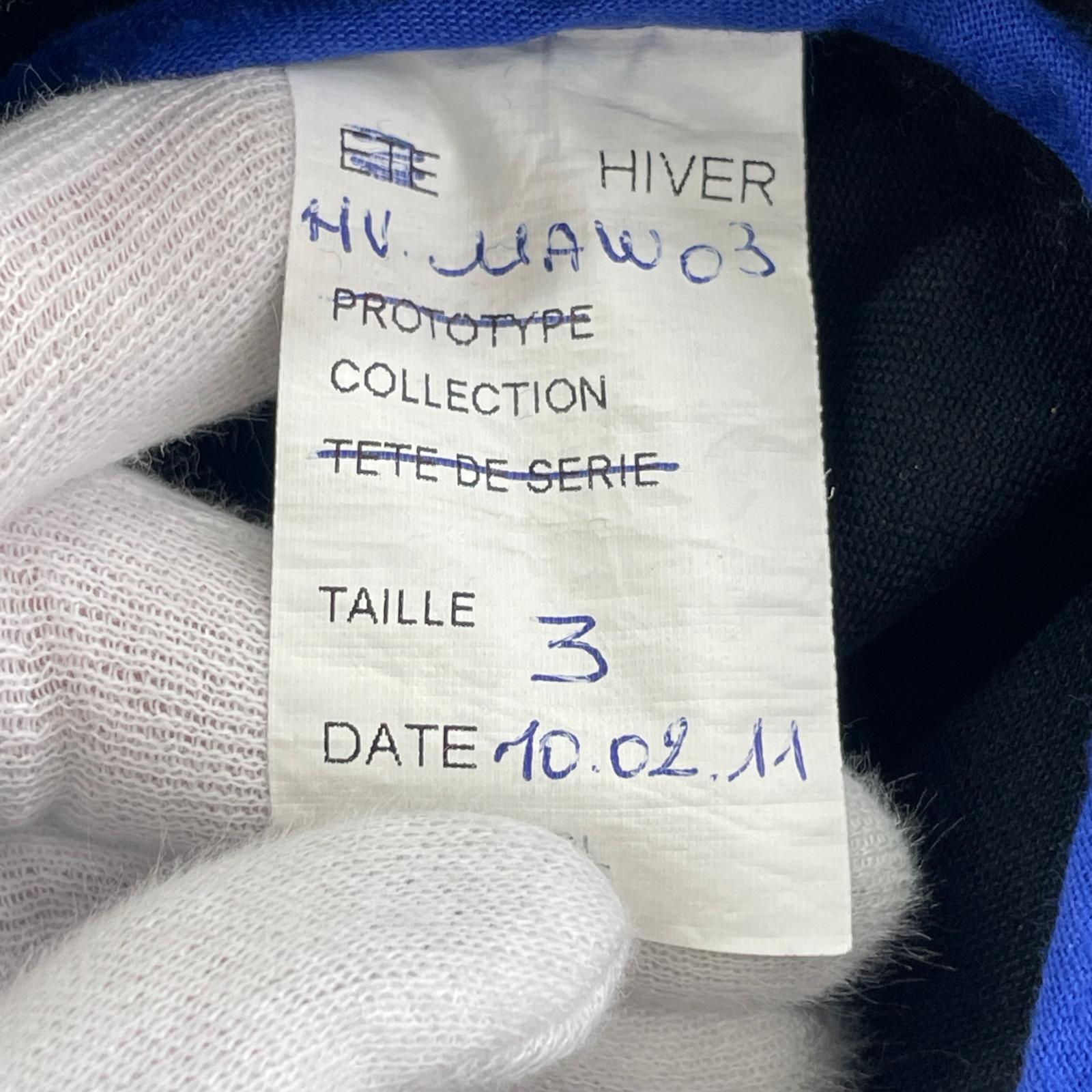 その他ボトムス HERVIER PRODUCTIONS S.A. モールスキンコート ブラック ブラック