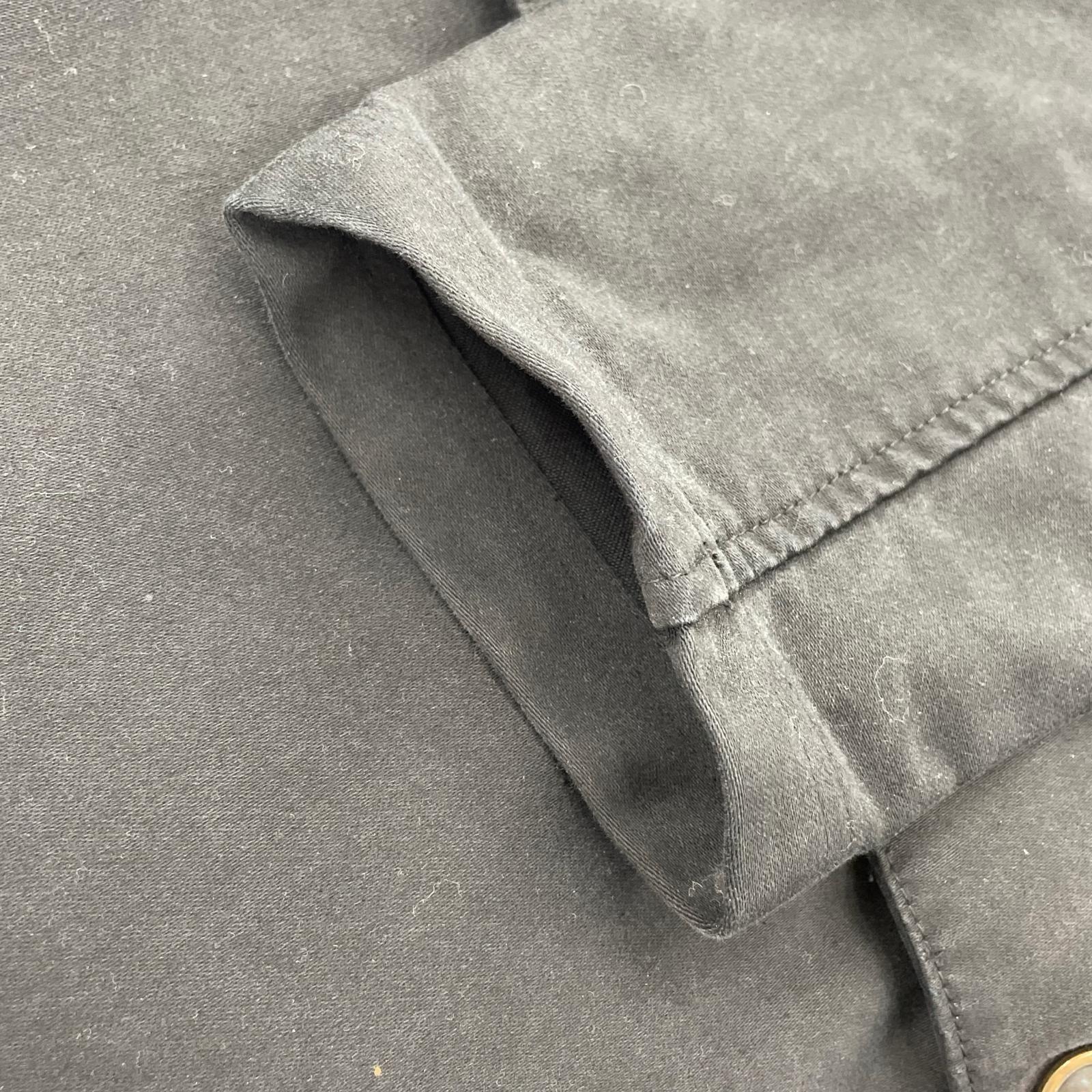 その他ボトムス HERVIER PRODUCTIONS S.A. モールスキンコート ブラック ブラック