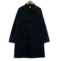 その他ボトムス HERVIER PRODUCTIONS S.A. モールスキンコート ブラック ブラック