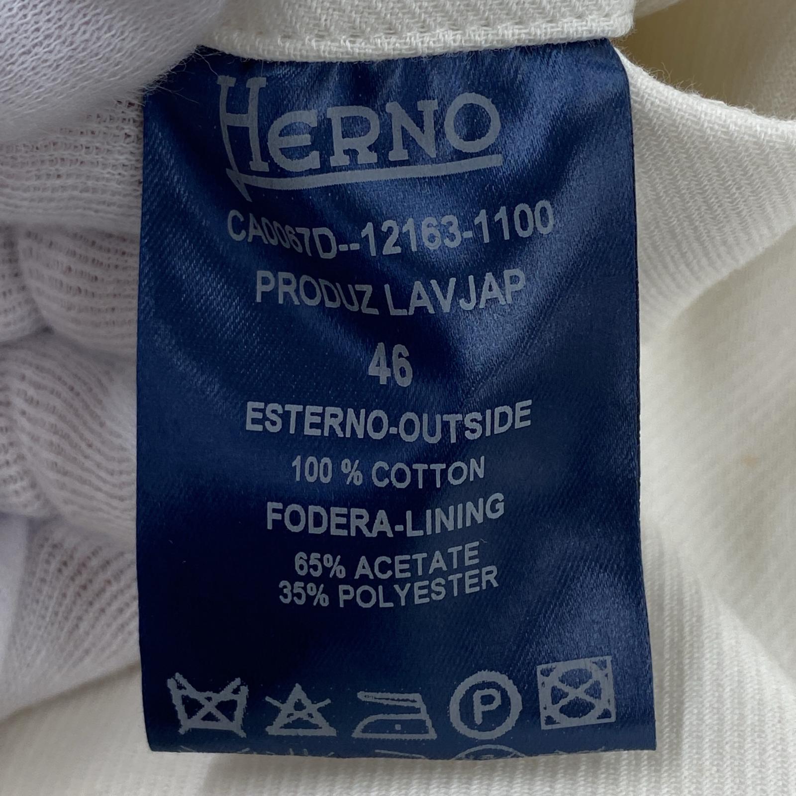 その他アウター HERNO/コート ホワイト