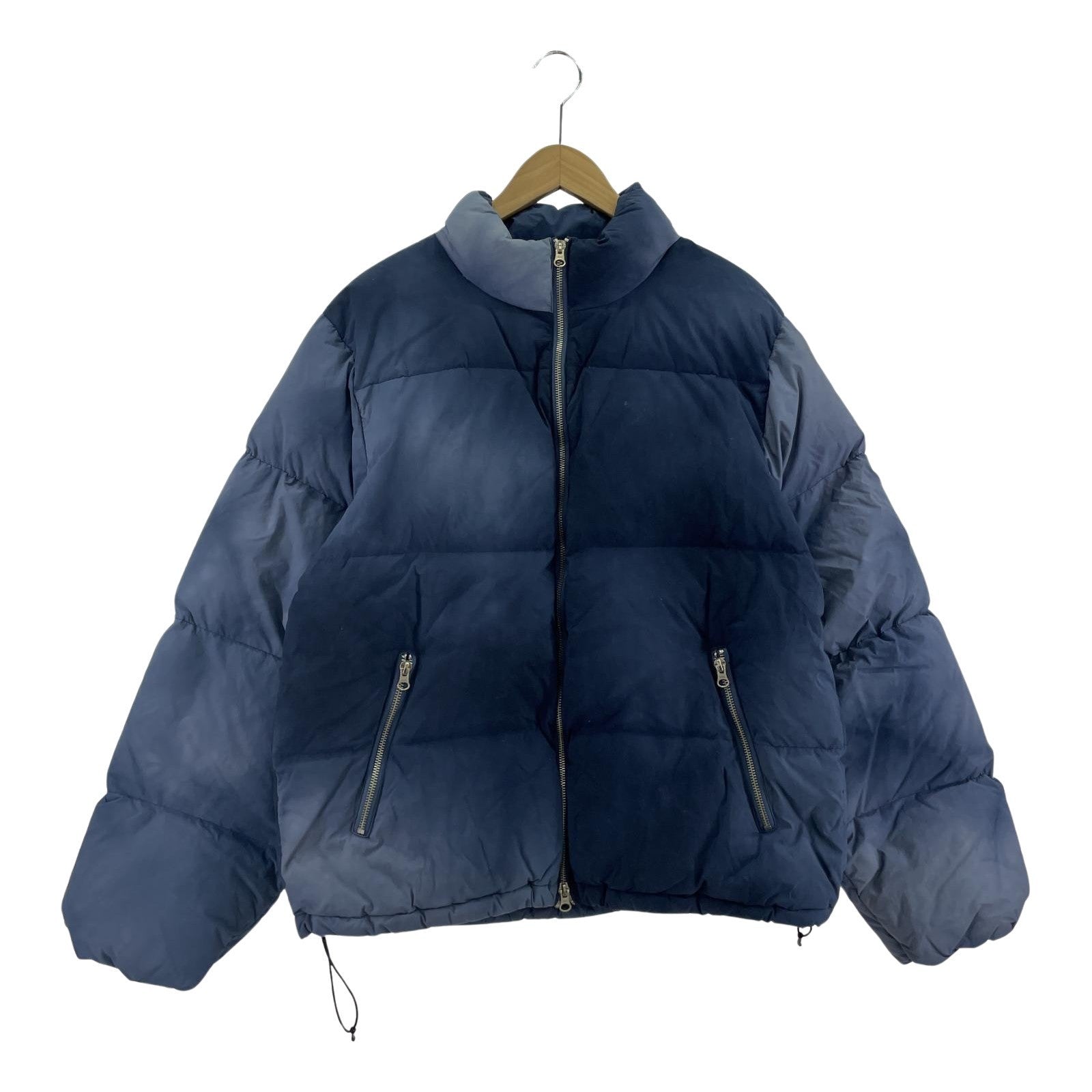 その他アウター STUSSY Recycled Nylon Down Puffer ダウンジャケット M 青 115673 M