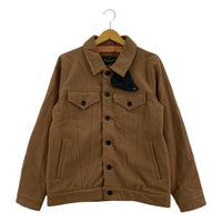 その他アウター analog lighting L/S ウールブルゾン 茶 (M)