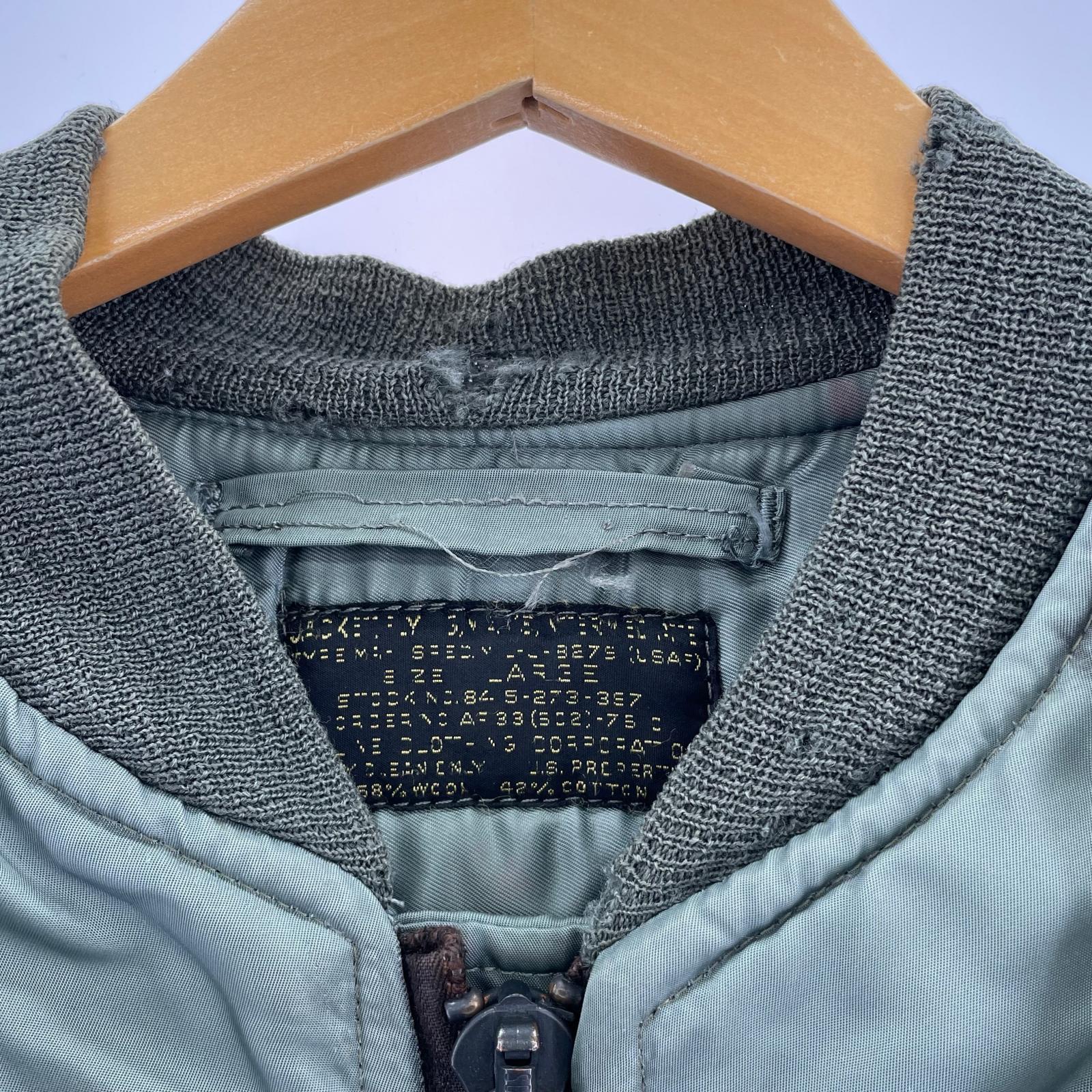 その他アウター 50s? U.S.AIR FORCE SKYLINE CLOTHING 1st MA-1 8279(USAF) (L) L カーキ