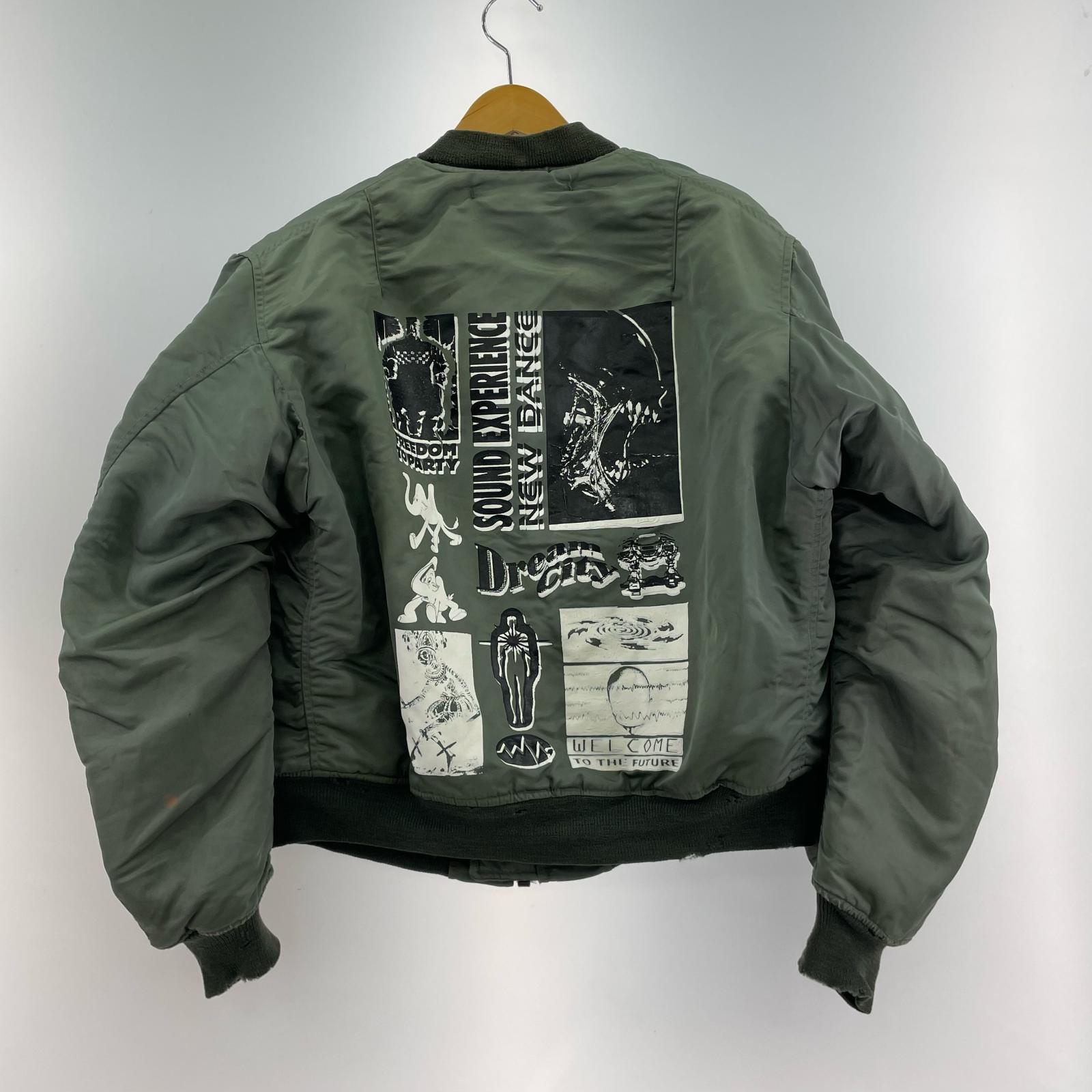 その他アウター 50s? U.S.AIR FORCE SKYLINE CLOTHING 1st MA-1 8279(USAF) (L) L カーキ