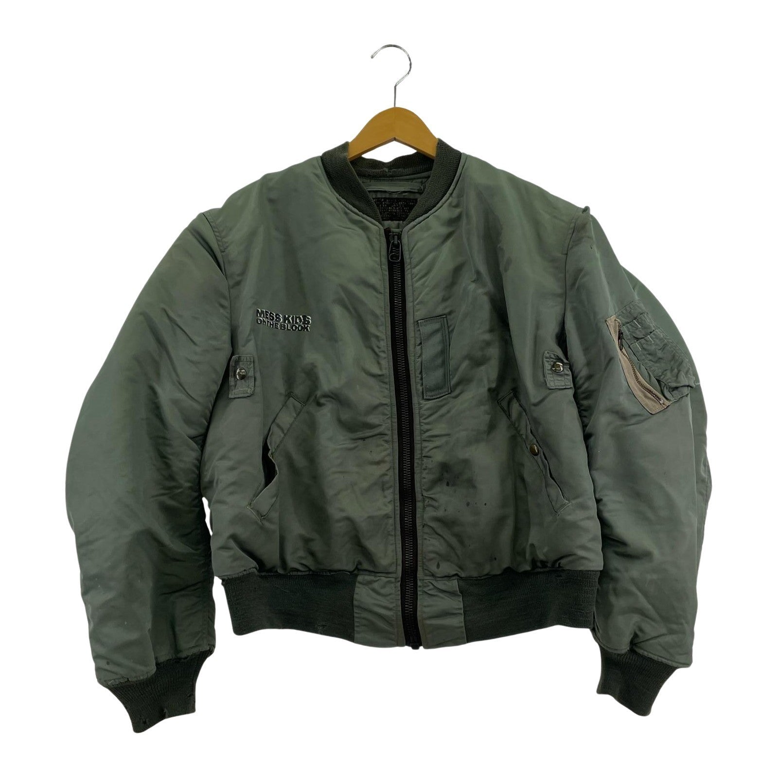 その他アウター 50s? U.S.AIR FORCE SKYLINE CLOTHING 1st MA-1 8279(USAF) (L) L カーキ