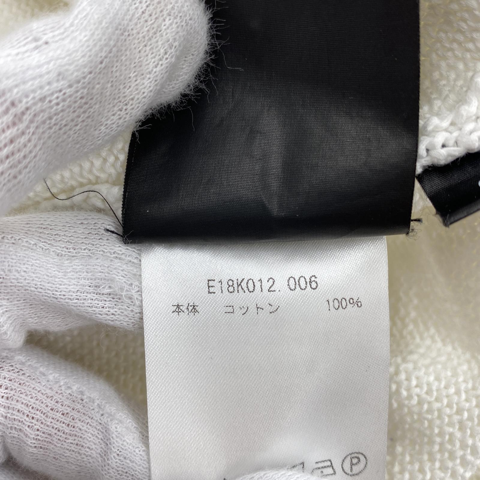その他トップス AMI Alexandre Mattiussi FELPA PULL COL ROND コットンニット S アイボリー S ホワイト